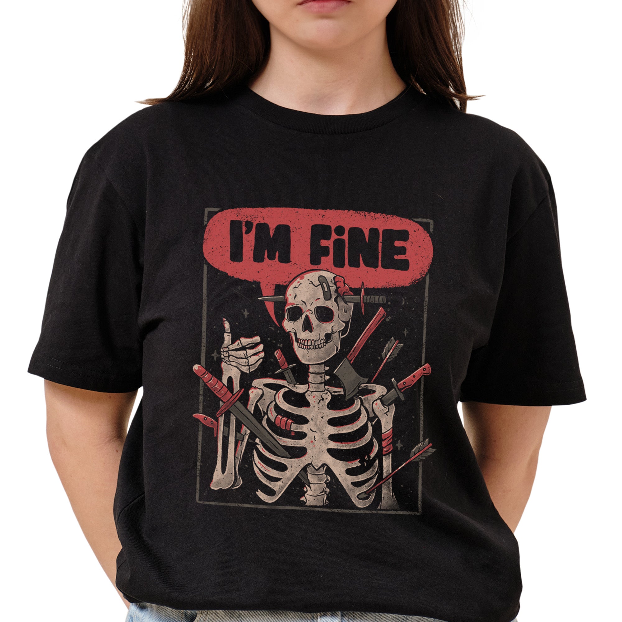 Im Fine Skeleton T-Shirt