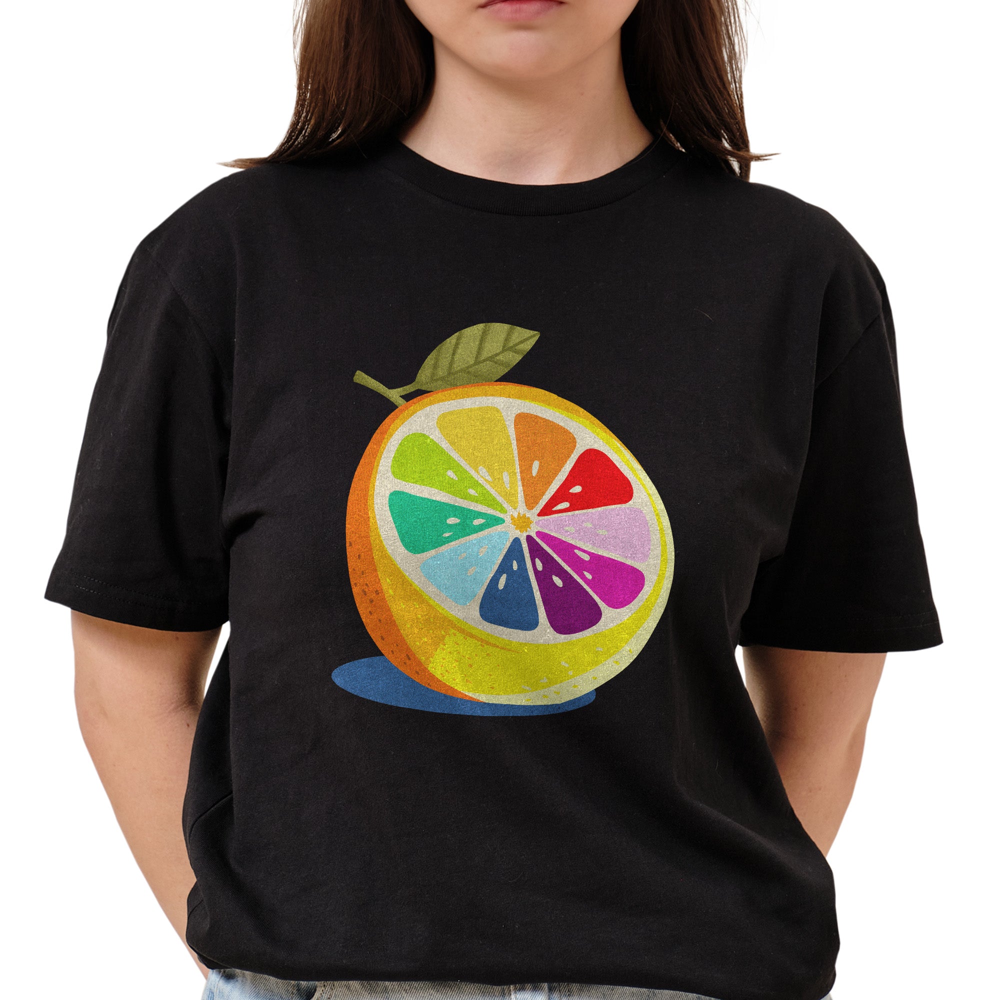 Colorful Orange T-Shirt