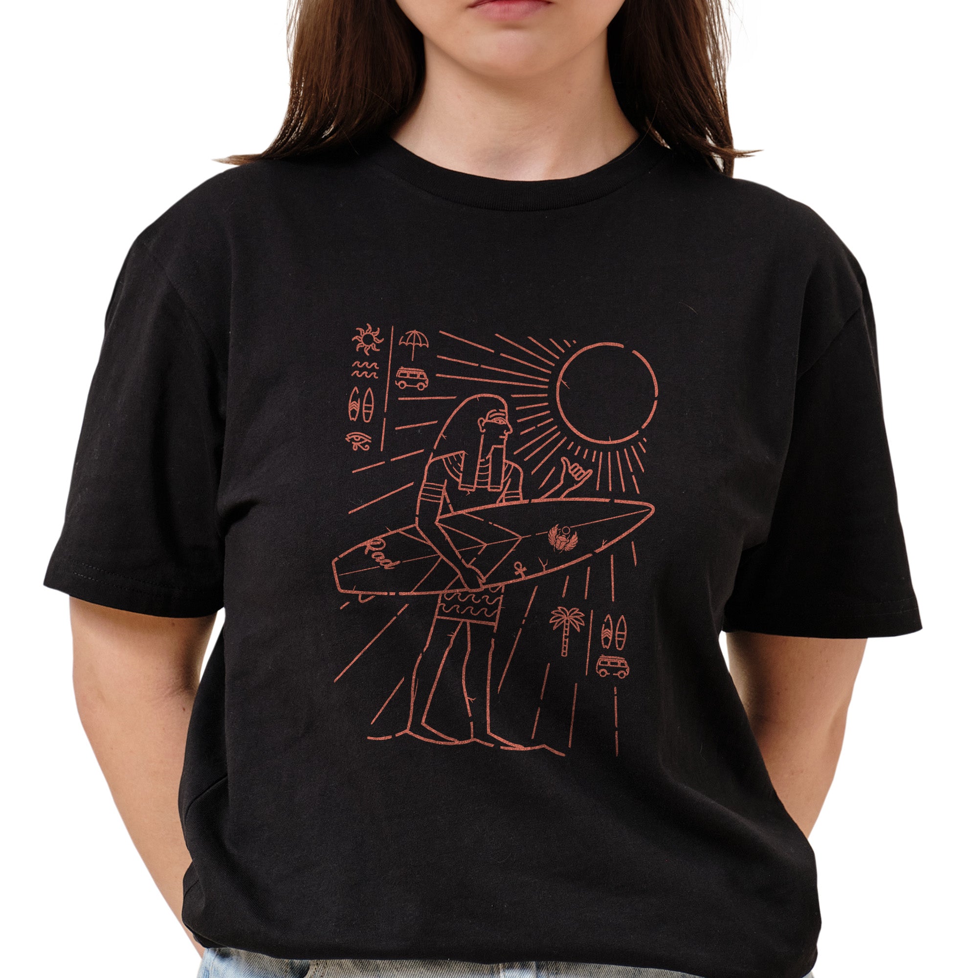 Surf like an Egyptian T-Shirt