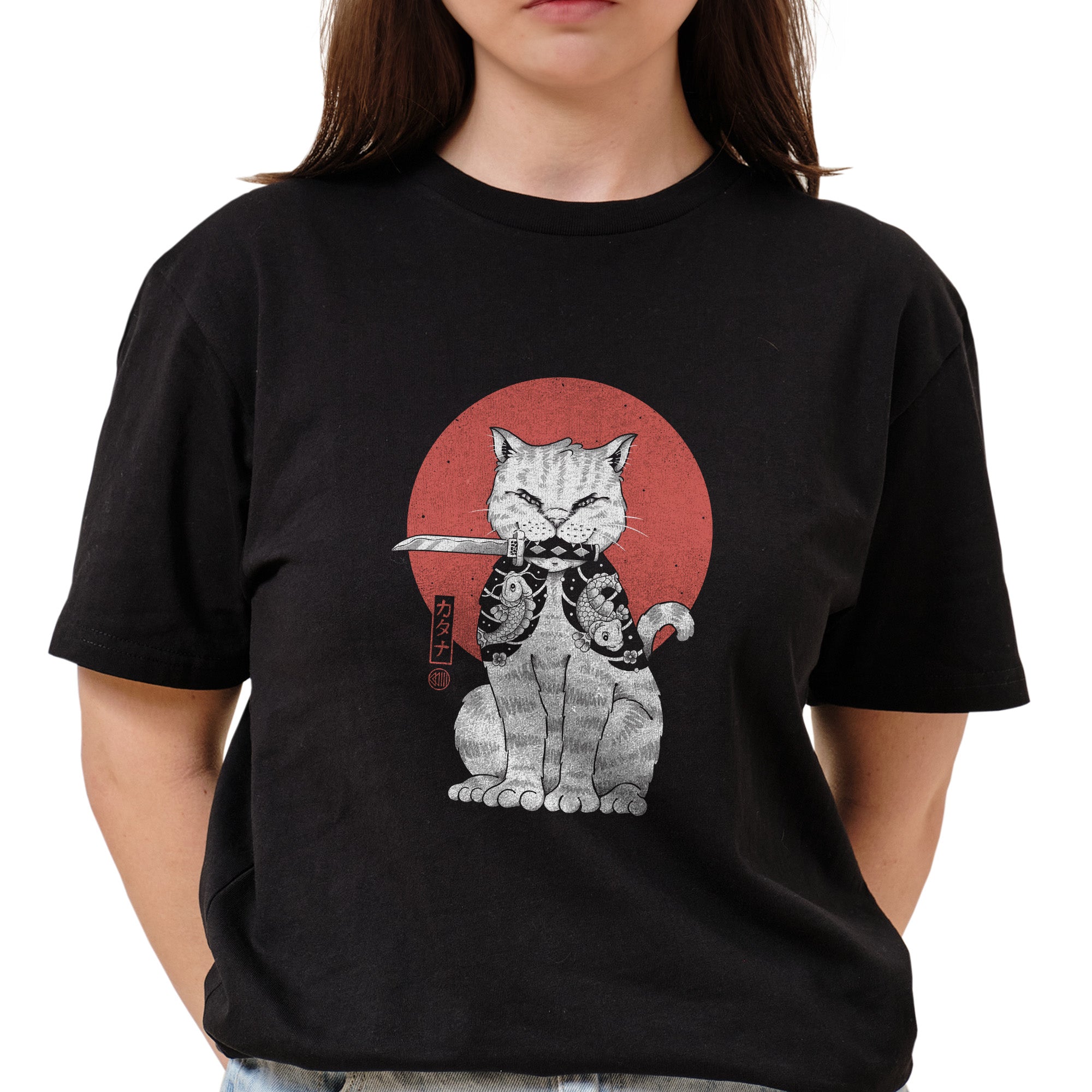 Catana on Red Sun T-Shirt