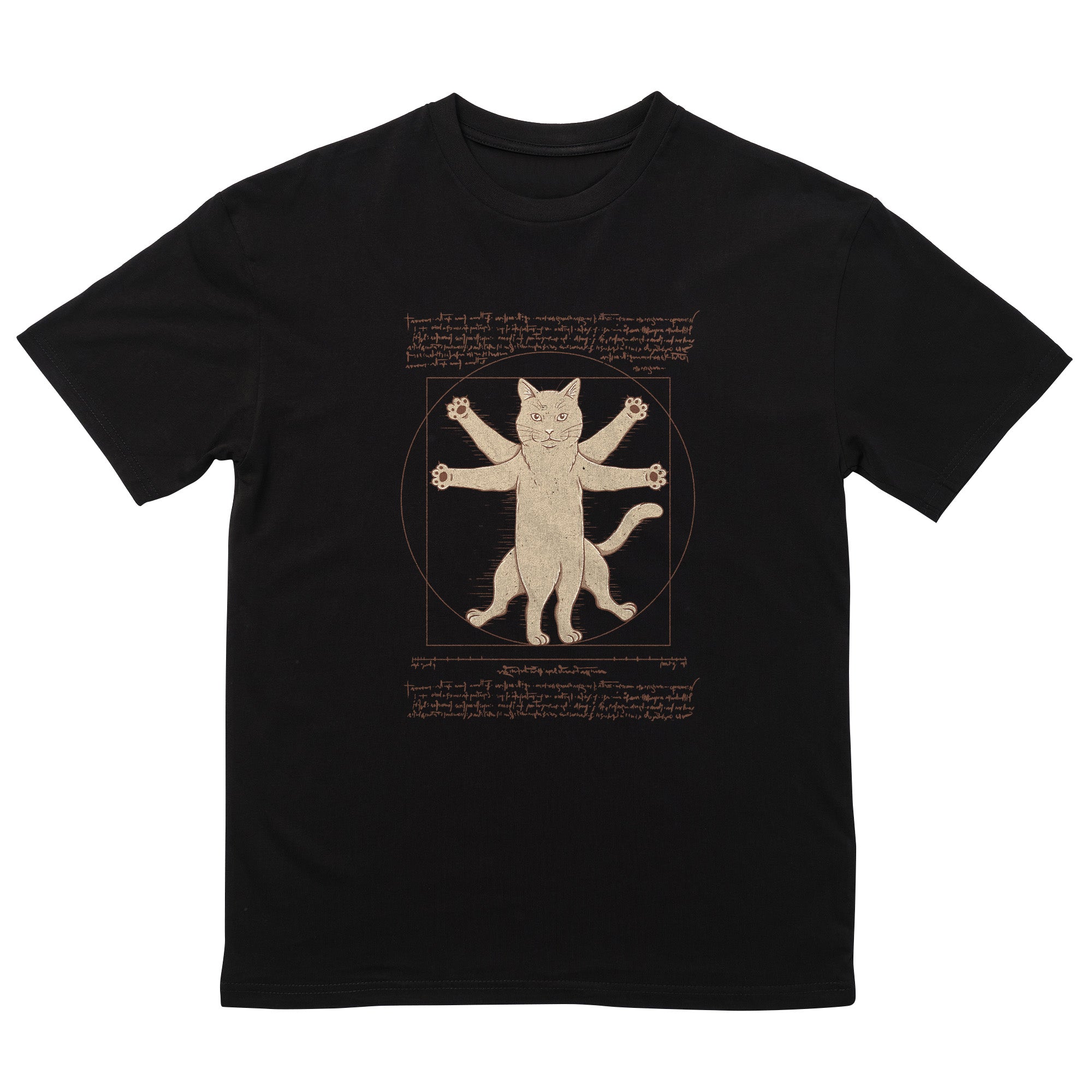 Vitruvian Cat T-Shirt