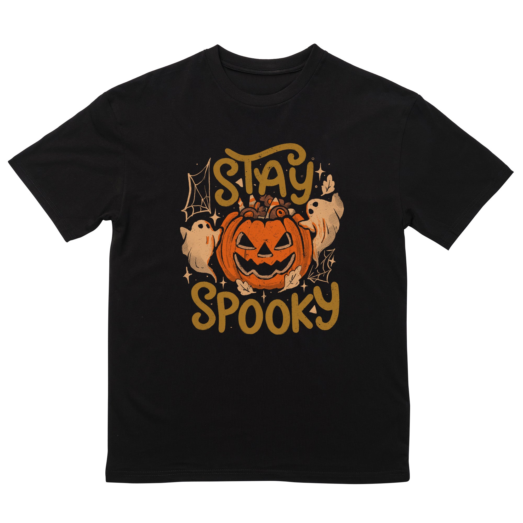 Stay Spooky - Dark Cute Evil Halloween Pumpkin T-Shirt