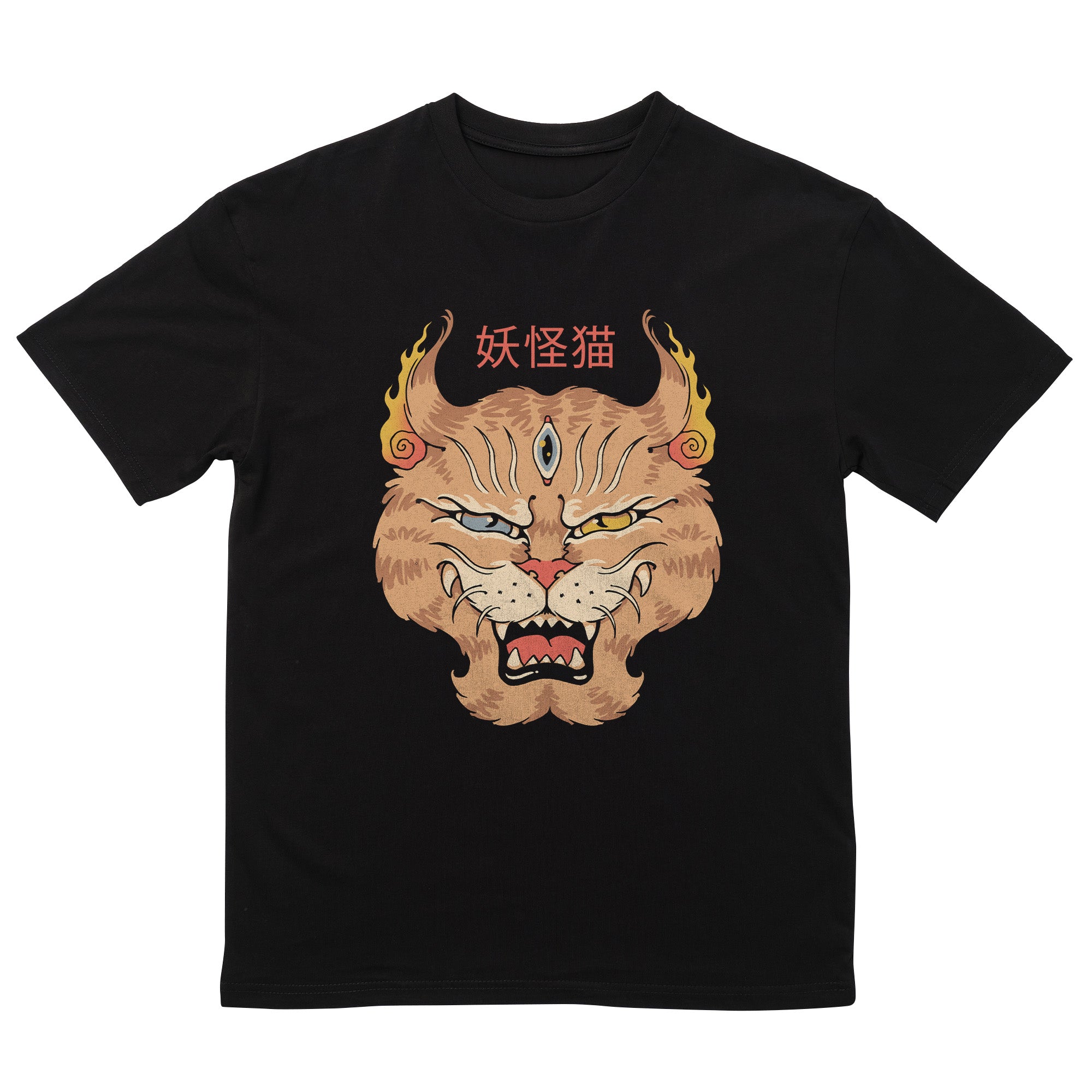 Yokai Meowster Head T-Shirt
