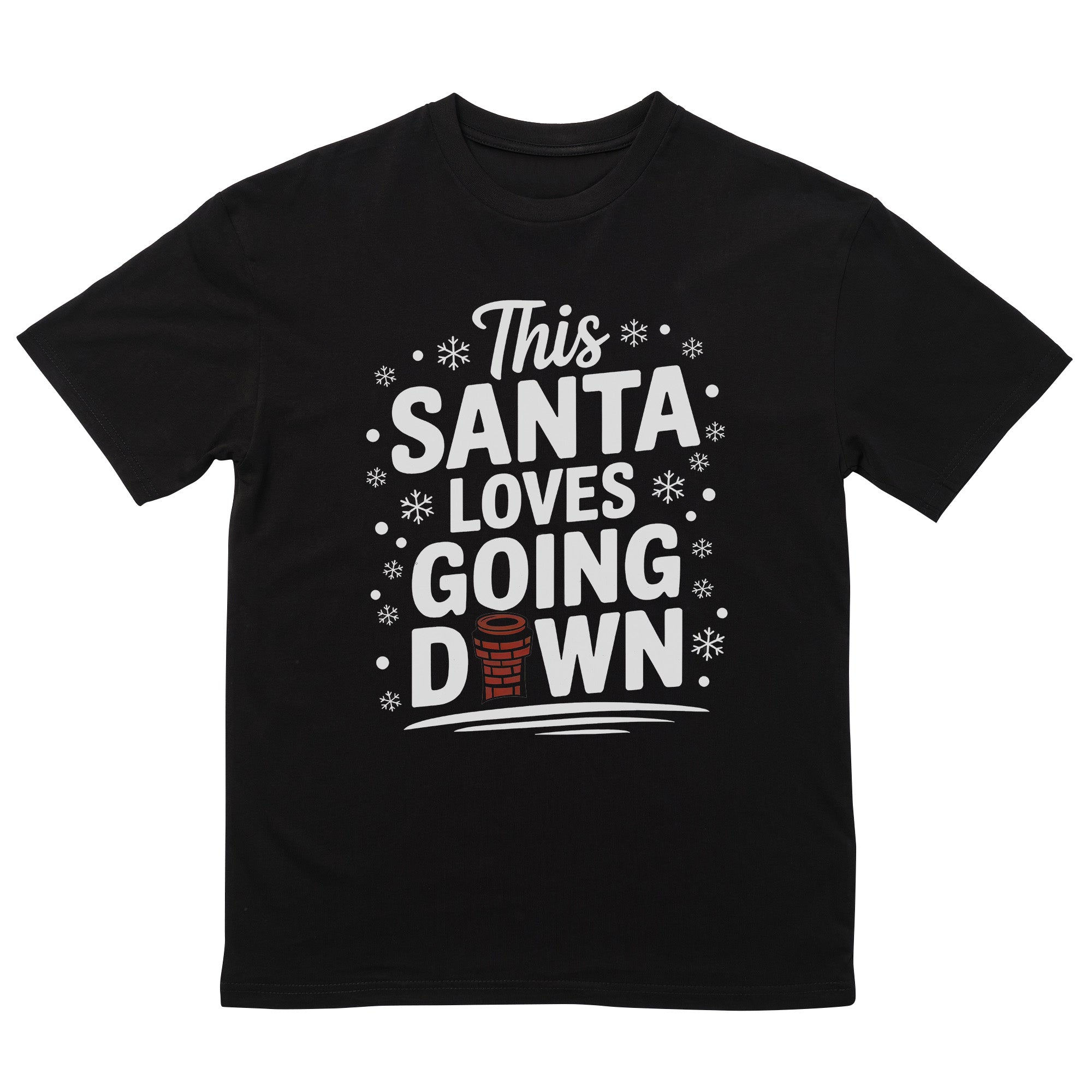 This Santa Loves Going Down T-Shirt