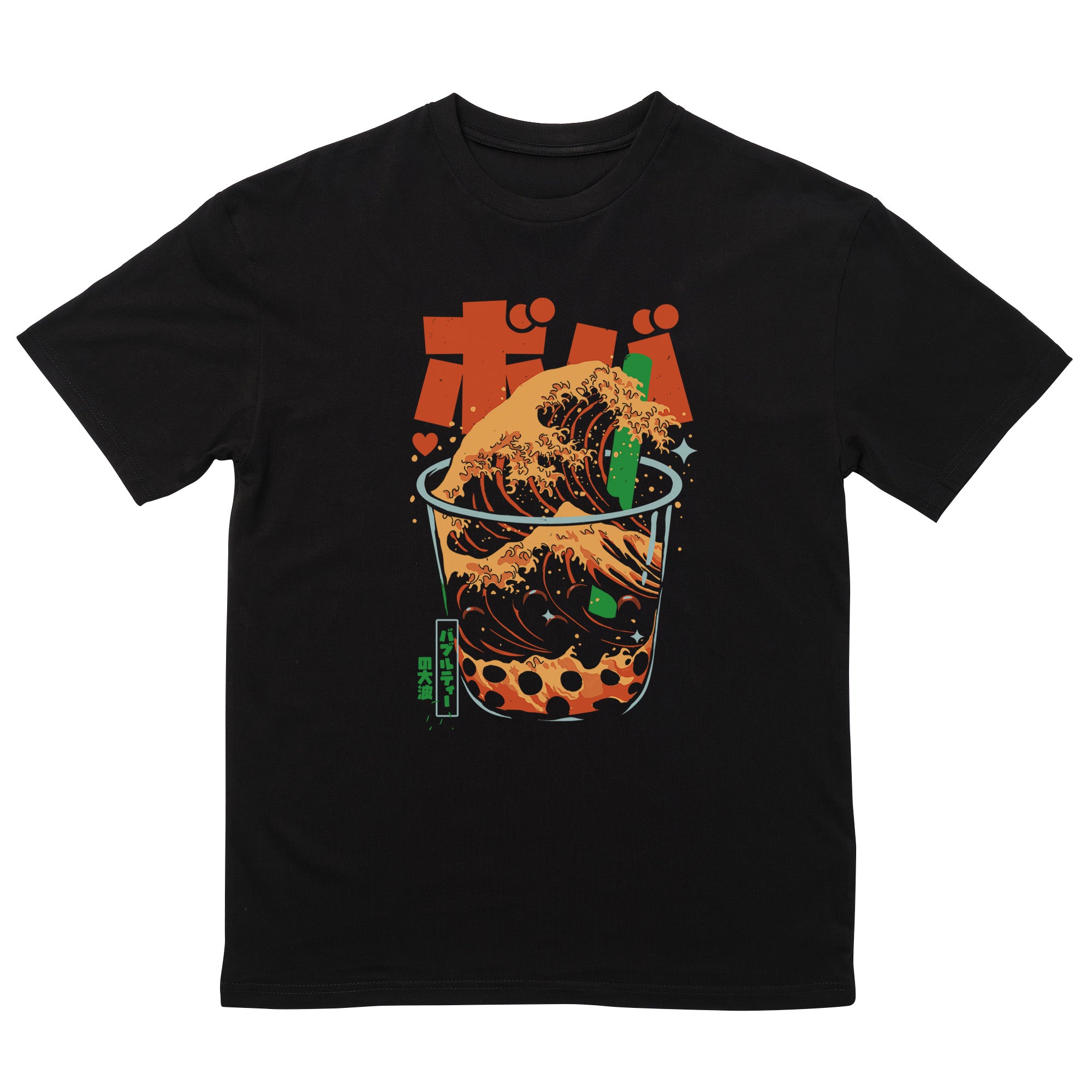 Great Wave of Bubble Tea 3 T-Shirt