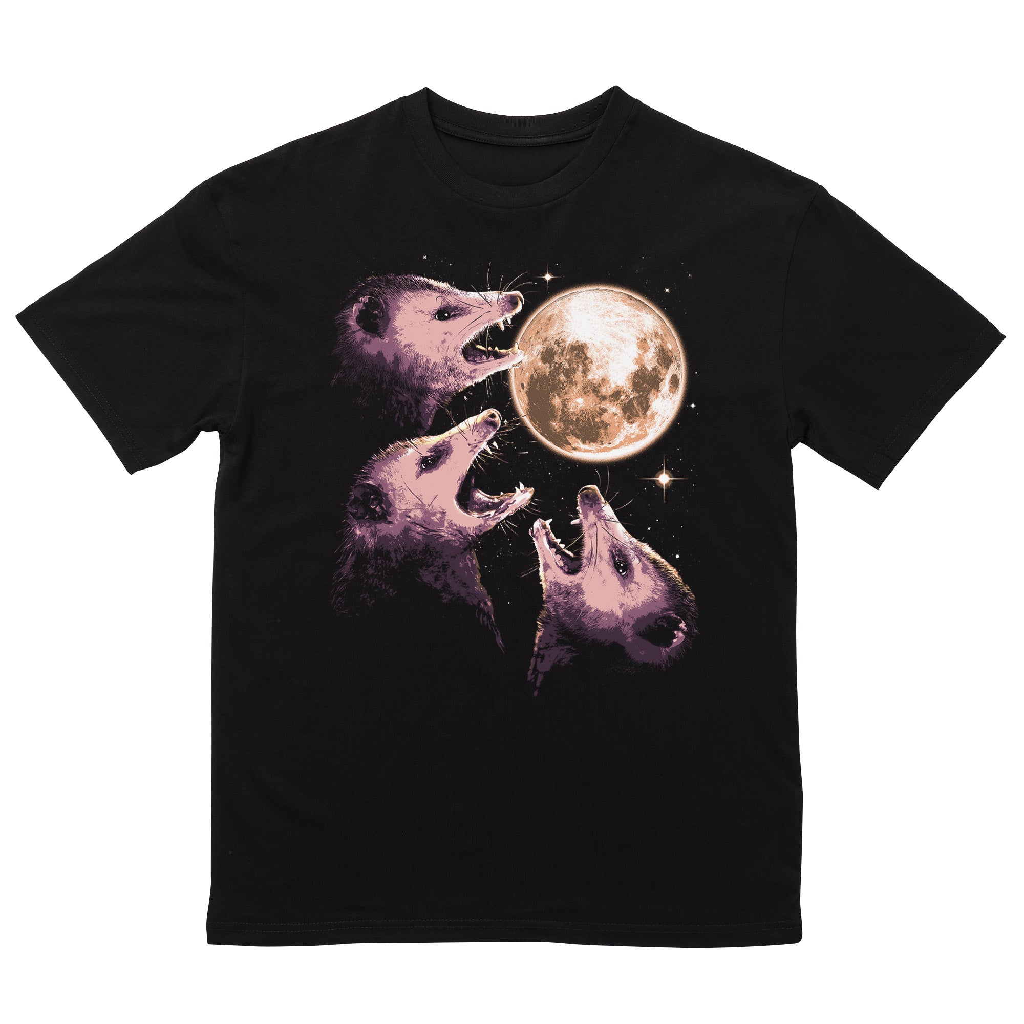 Three Opossum Moon T-Shirt