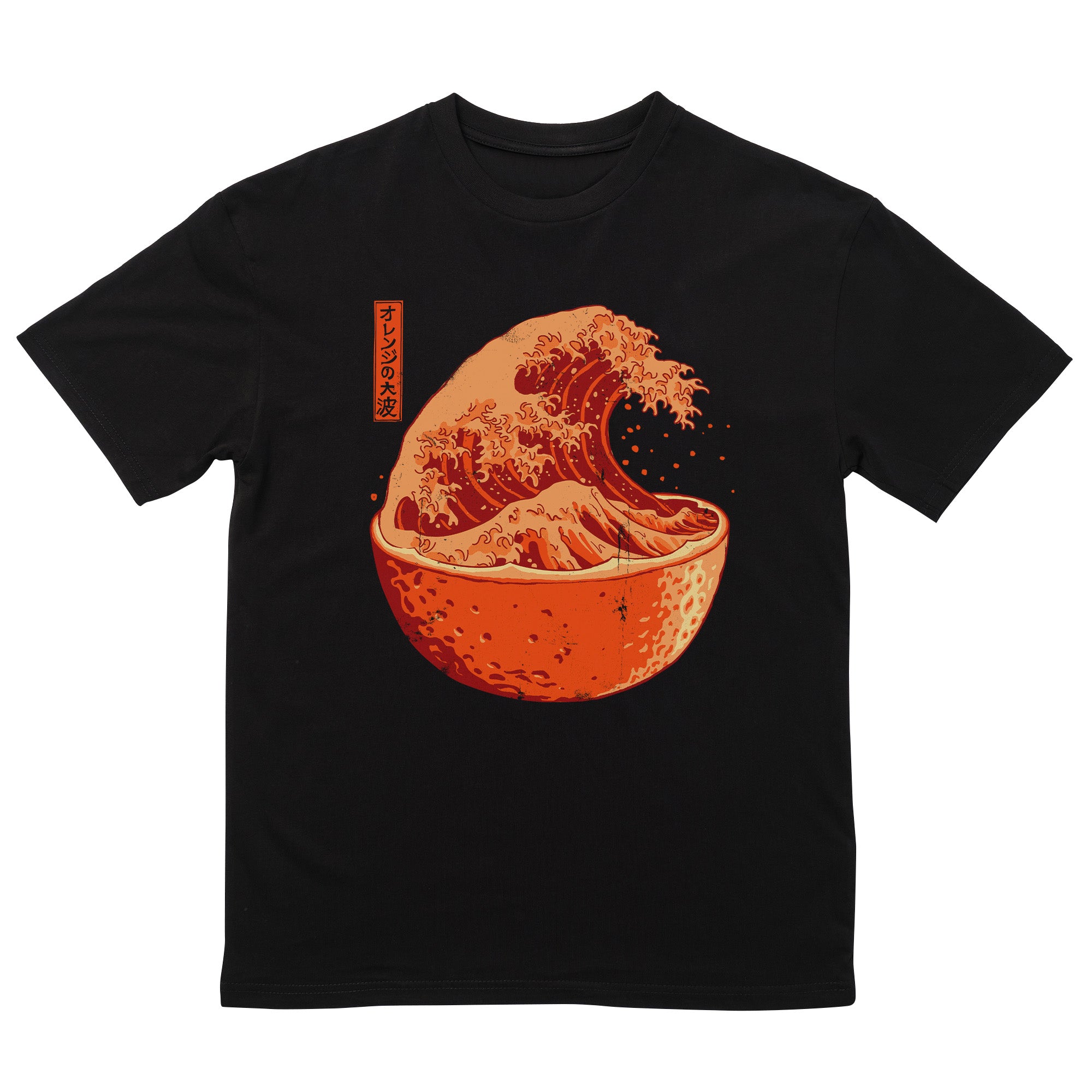 The Great Wave Of Orange Juice T-Shirt
