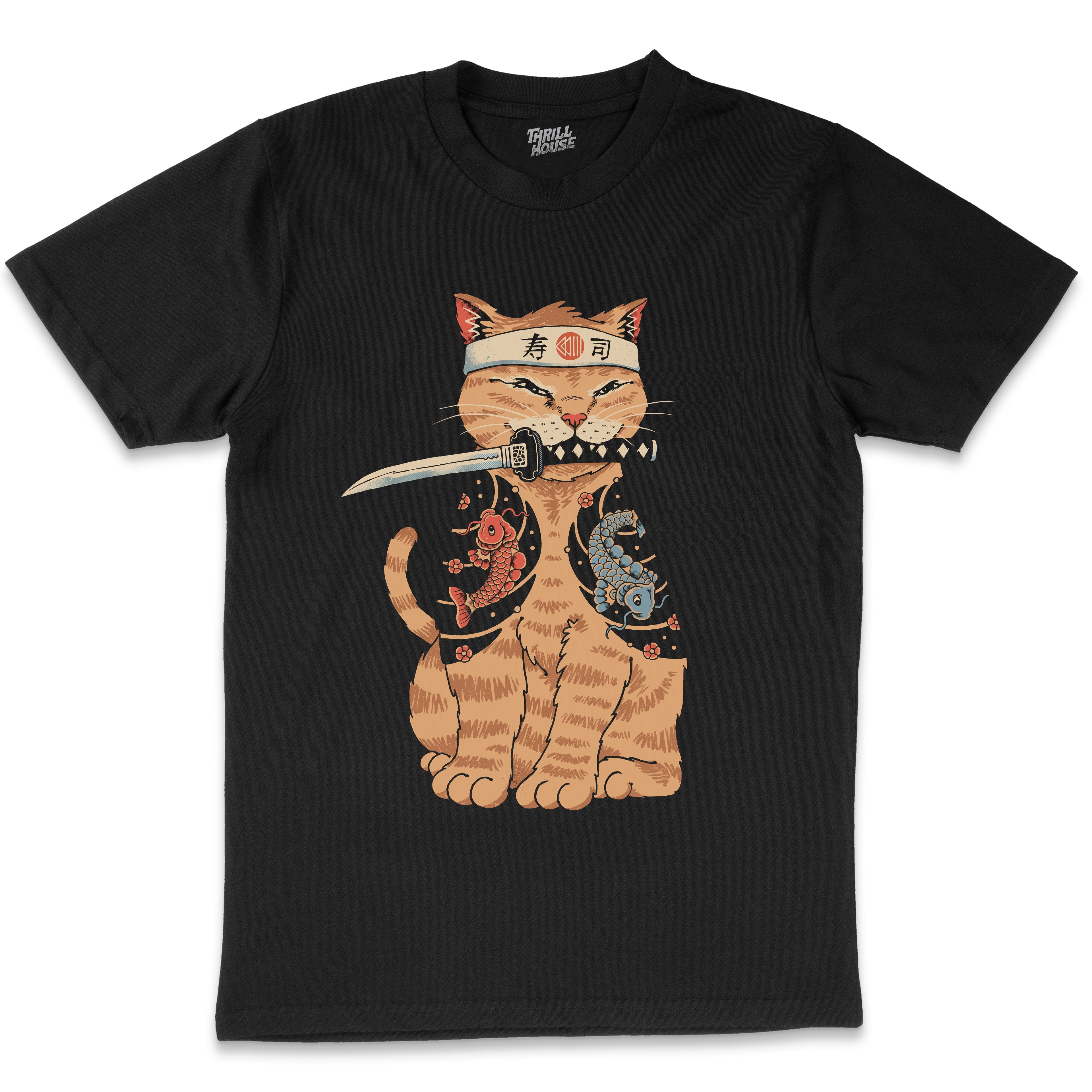 Catana With Headband T-Shirt Australia Online Black