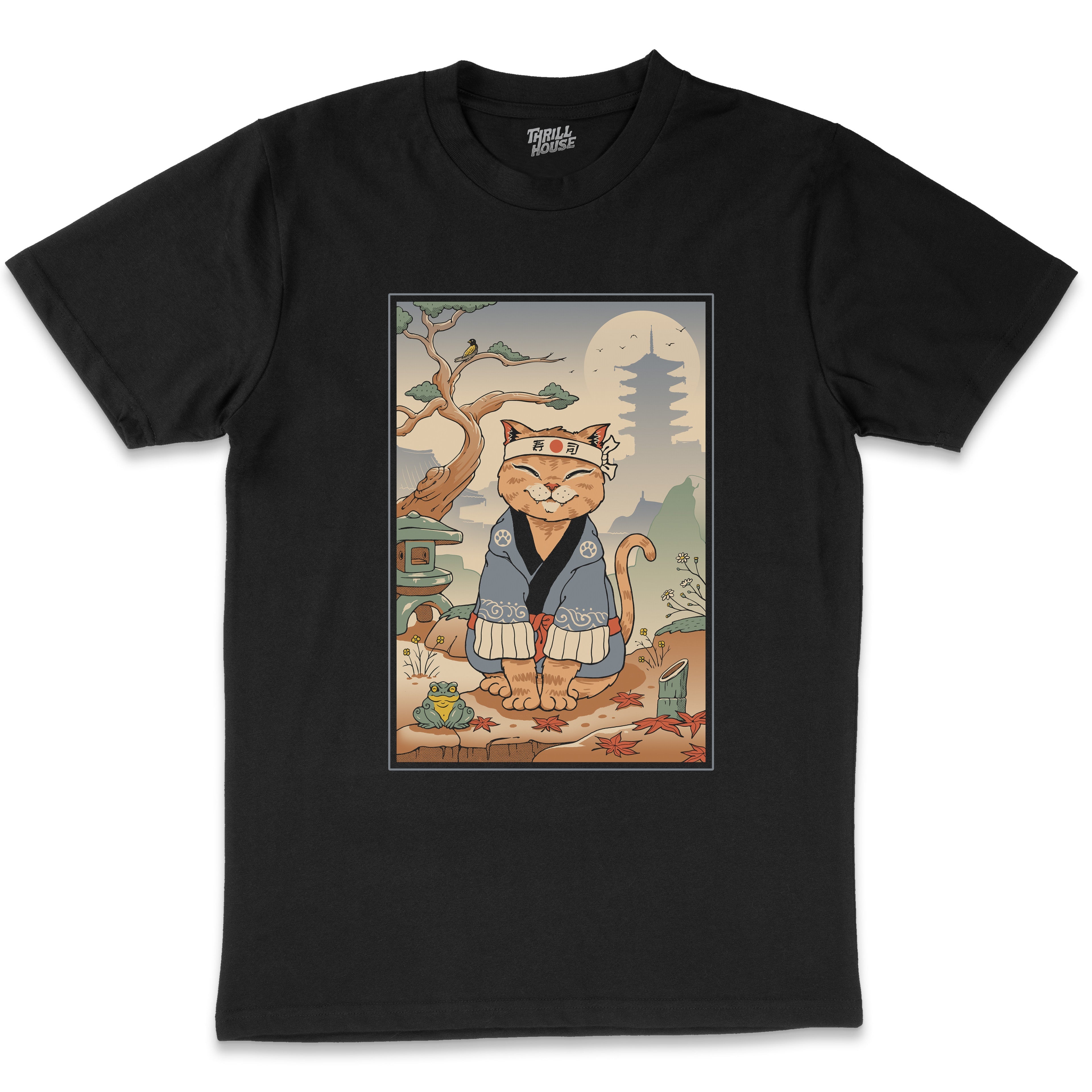 Zen Meowster T-Shirt Australia Online Black
