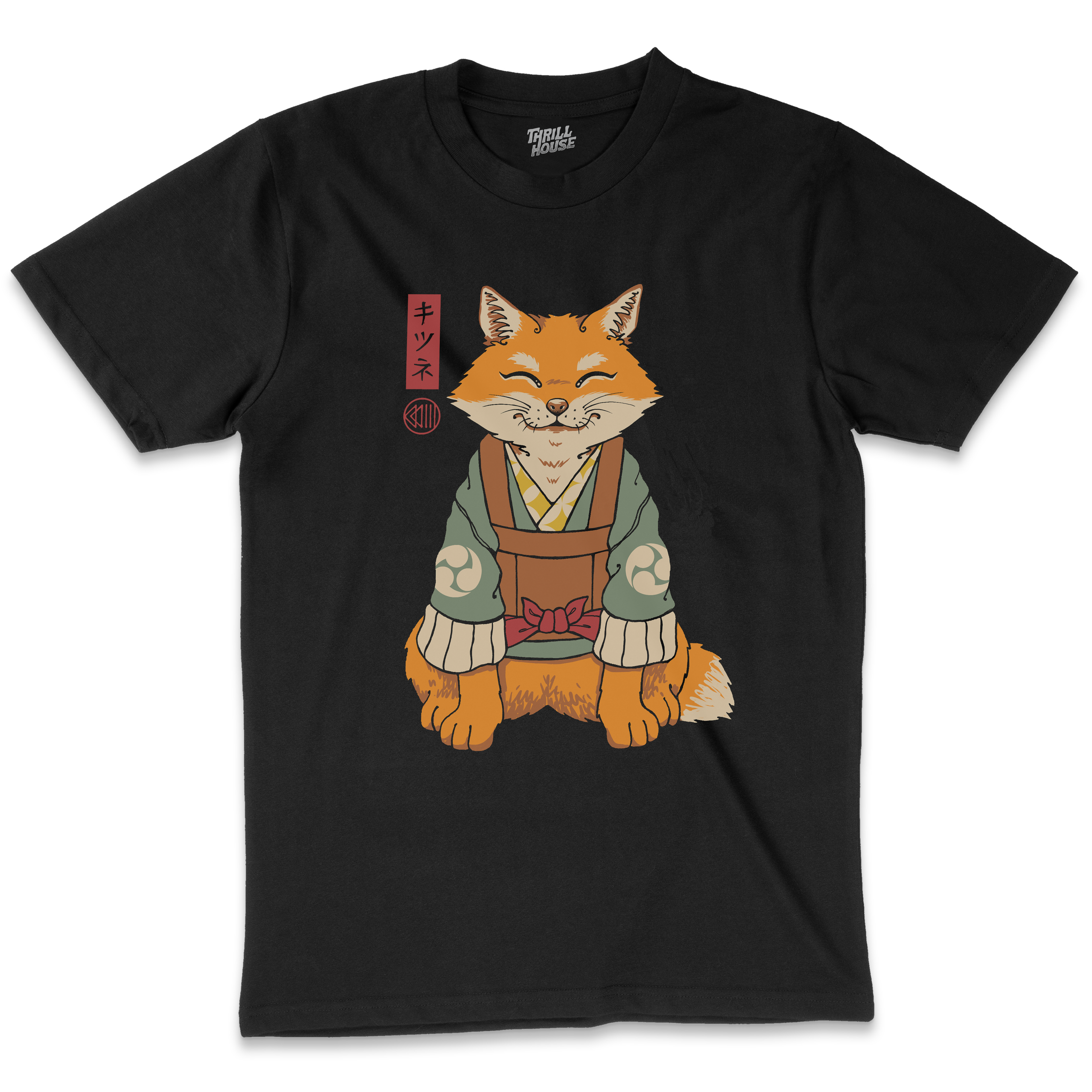 Kitsune T-Shirt Australia Online Black