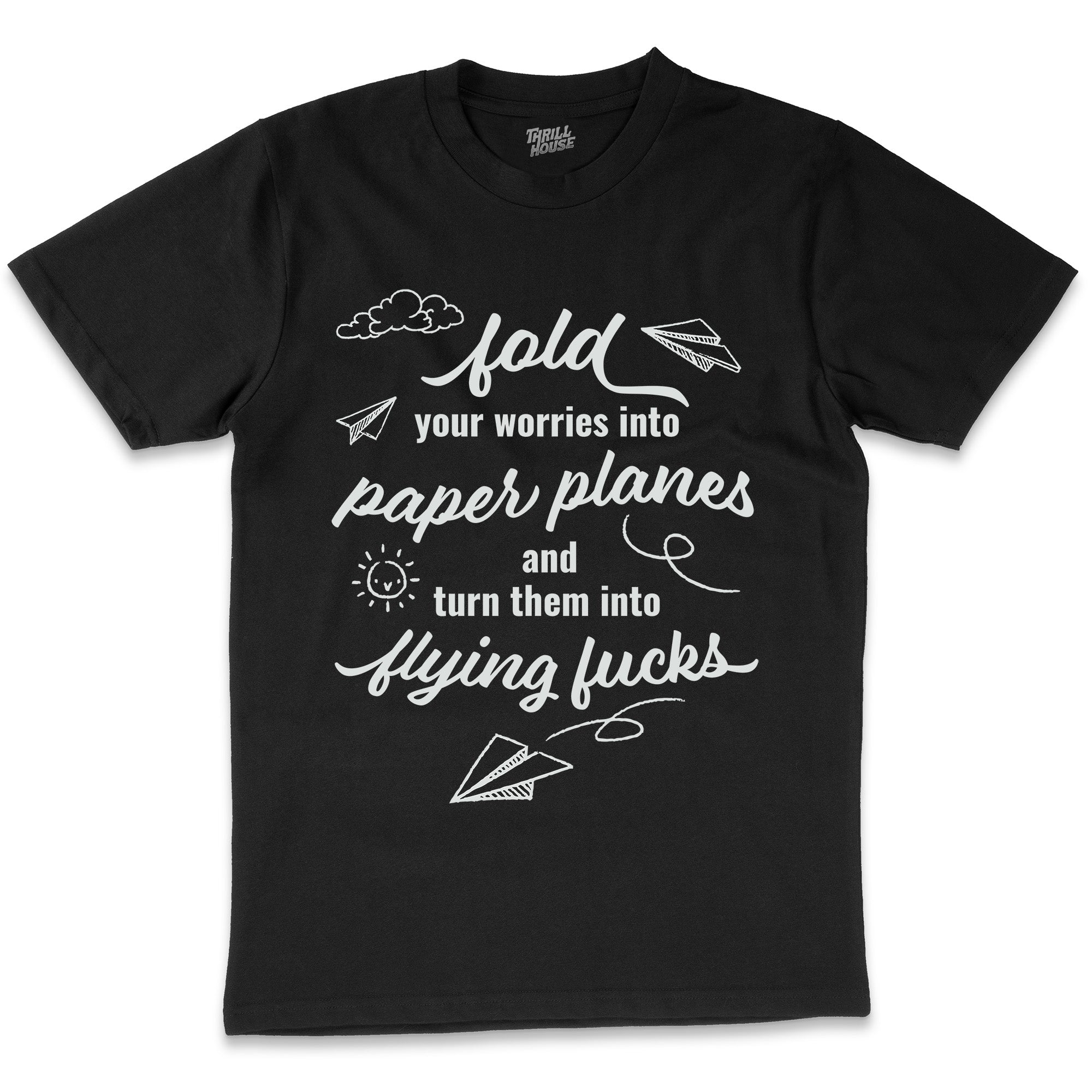 Flying Fucks T-Shirt Australia Online White