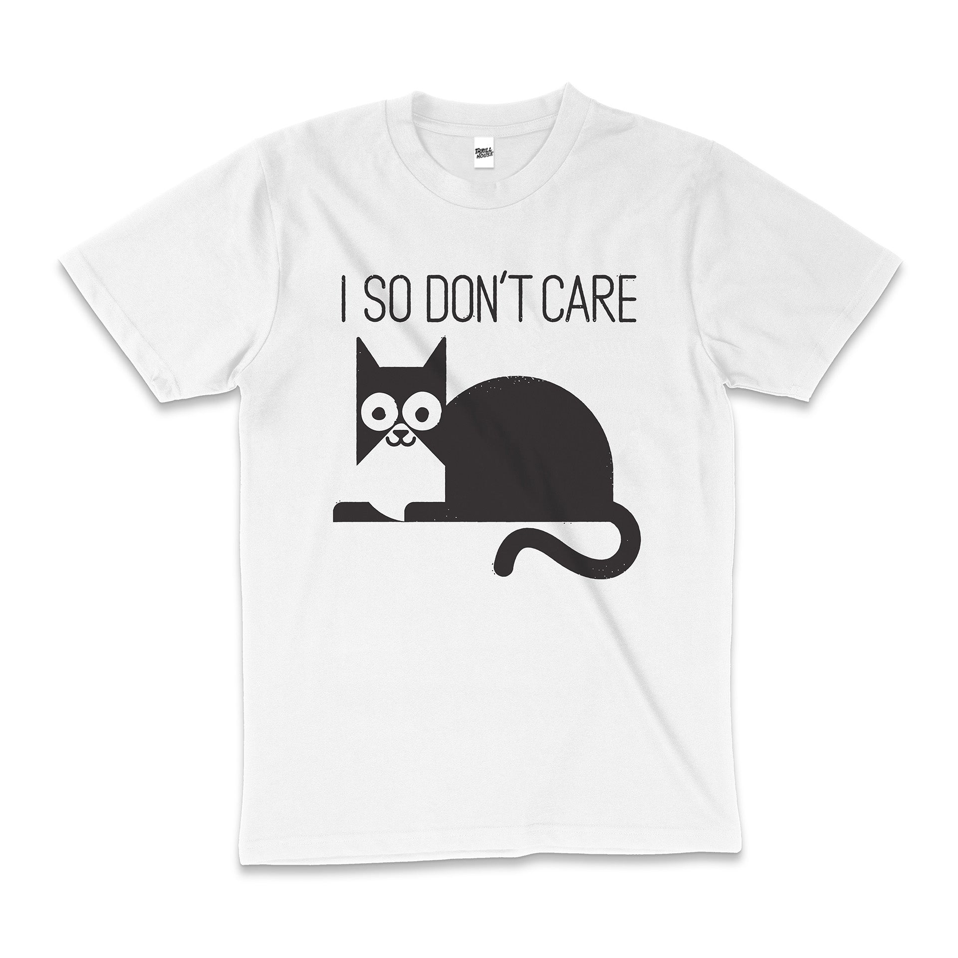 Fur Real Funny Cat Kitten Slogan Anti-Social Cotton T-Shirt