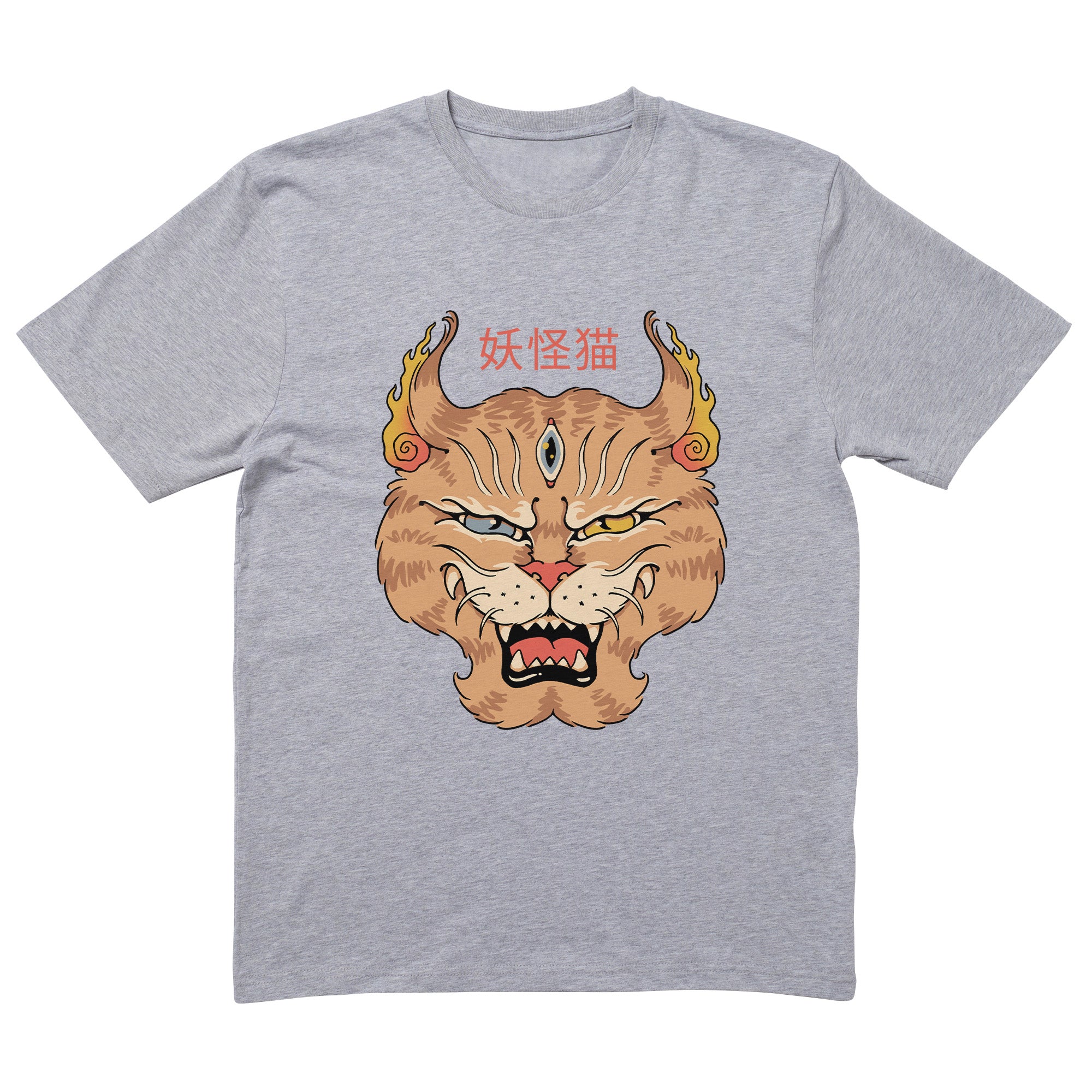 Yokai Meowster Head T-Shirt