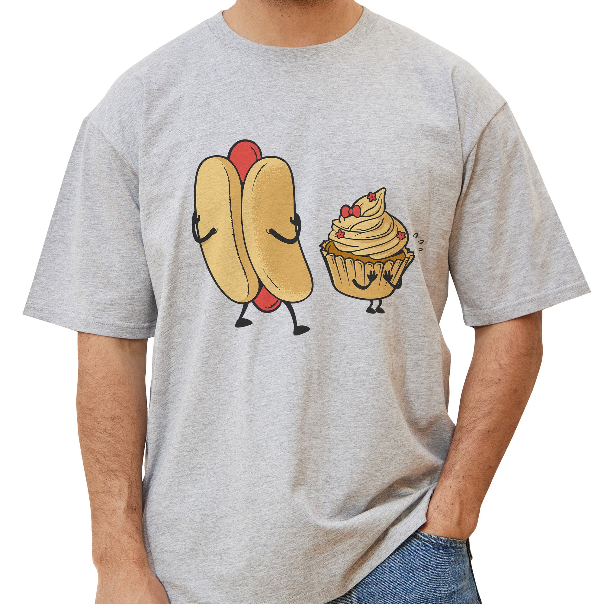 Naked Hotdog T-Shirt