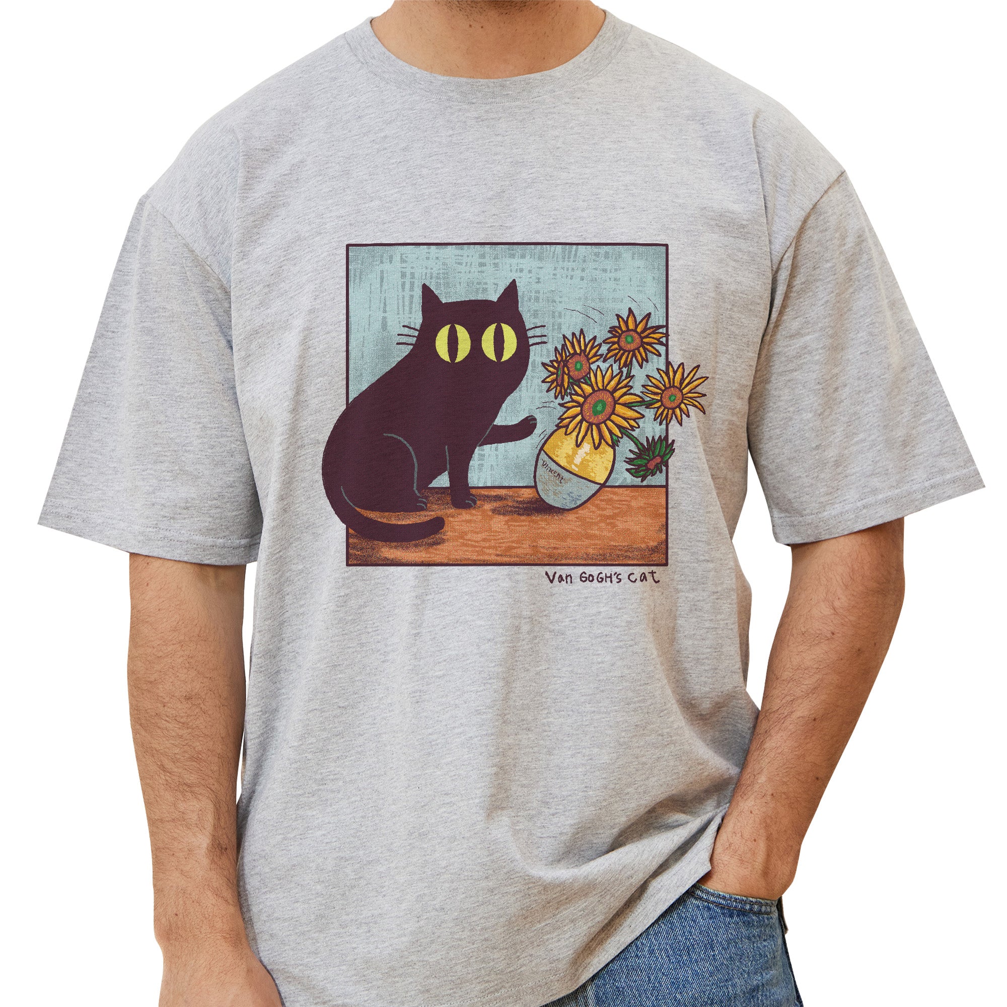 Van Gogh's Cat T-Shirt