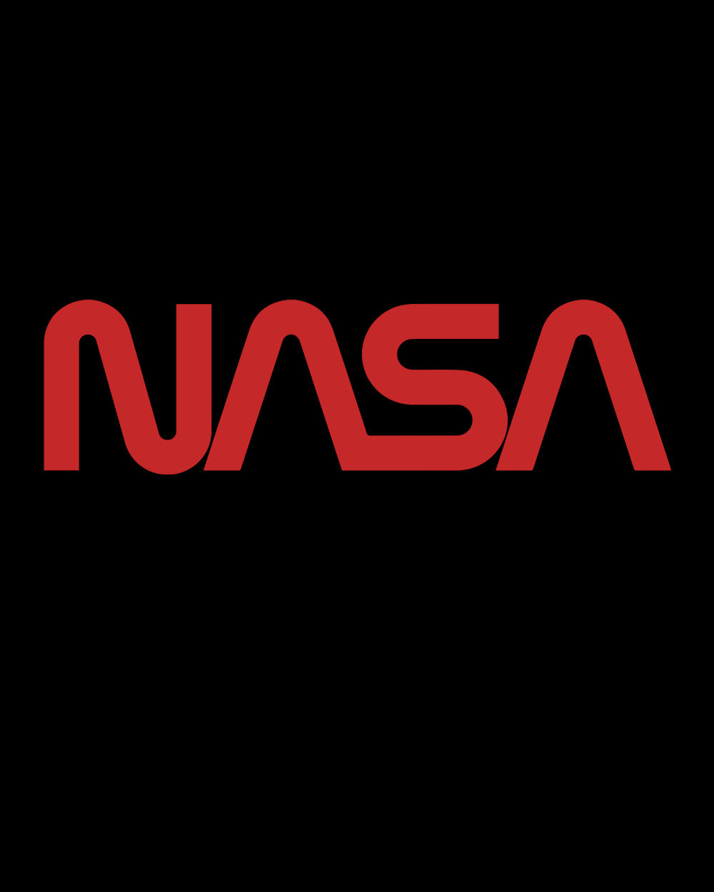 NASA Logotype USA Space Exploration Program Planets Solar System Geek Nerd Stripes Licensed T-Shirt