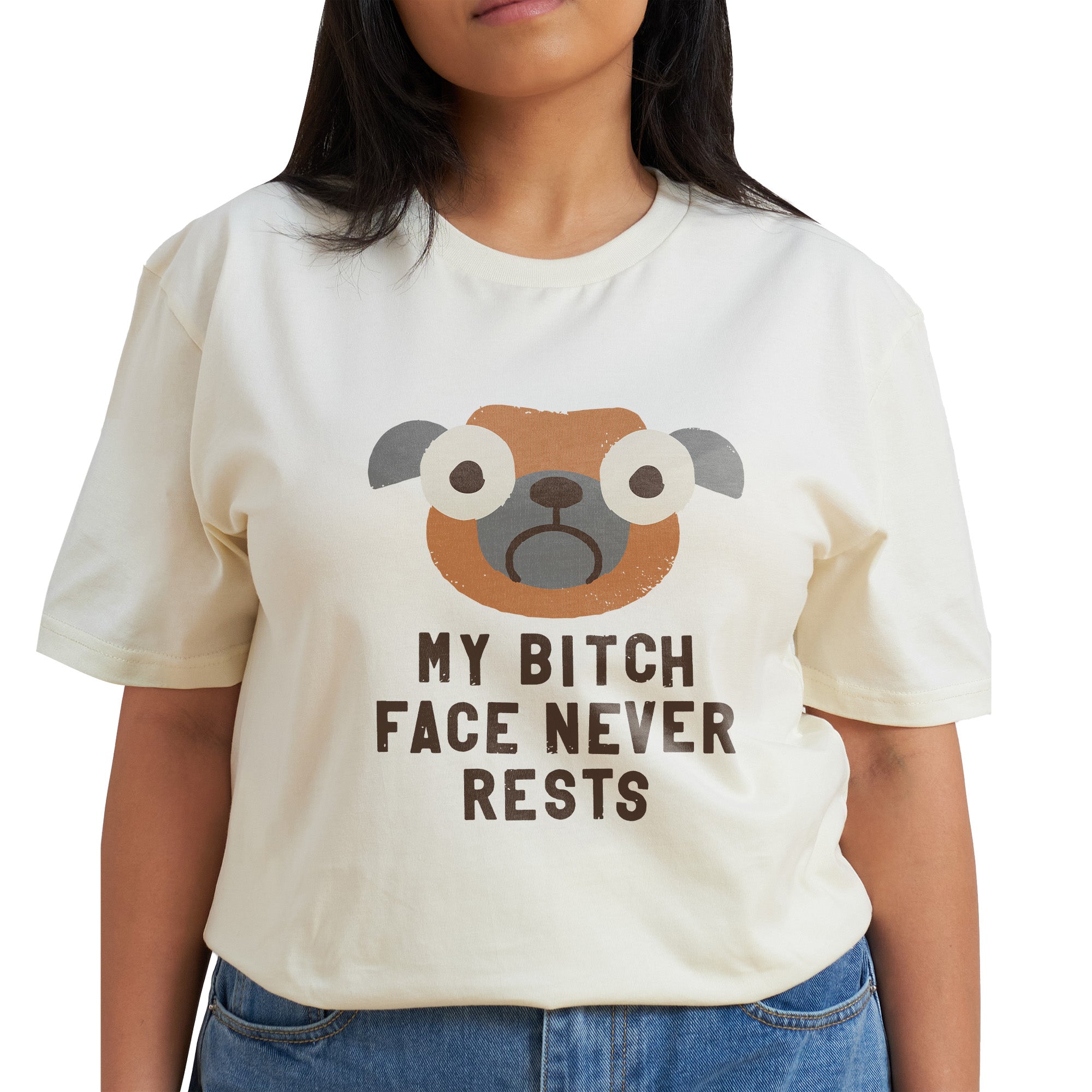 Why The Wrong Face Dog T-Shirt