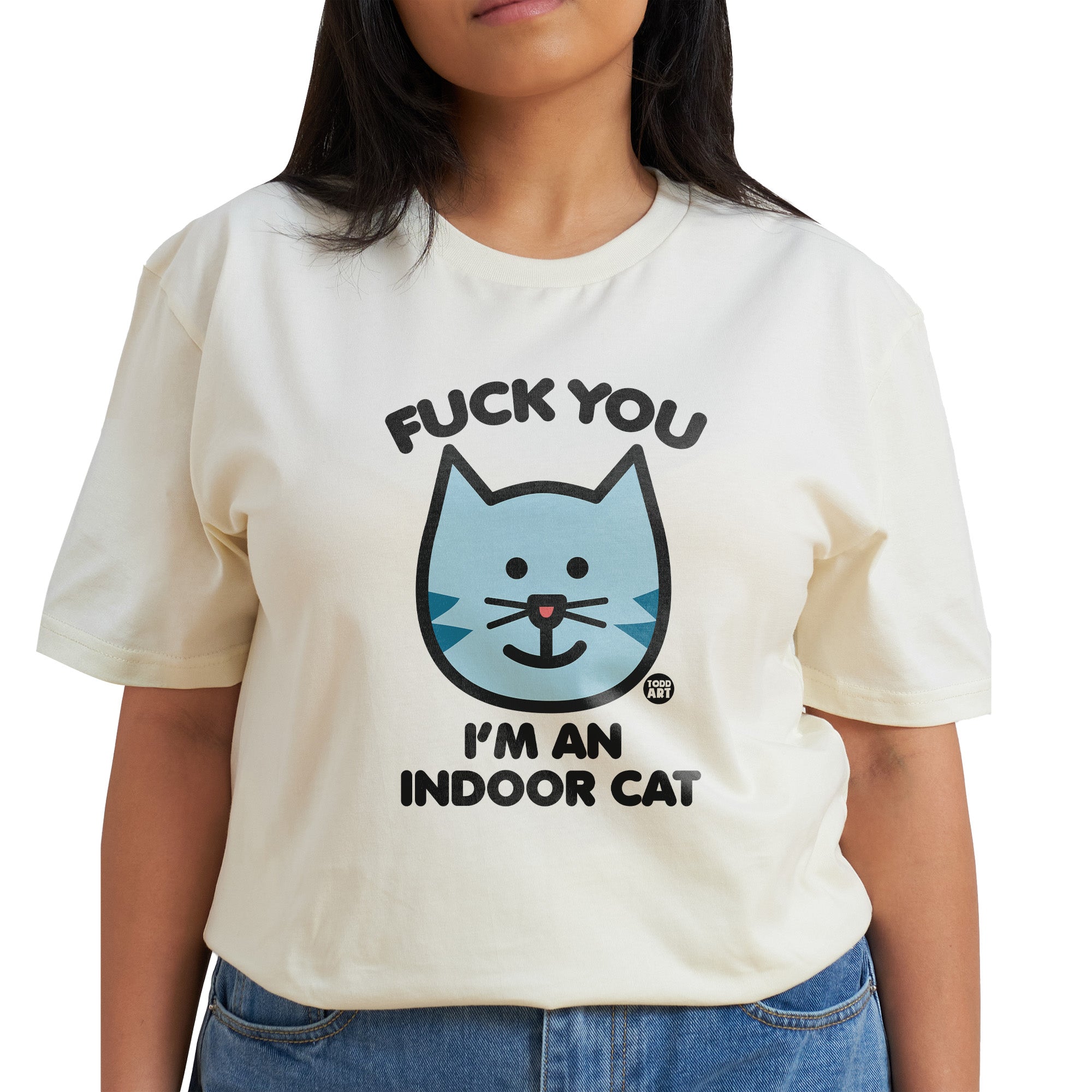 Fuck You Indoor Cat T-Shirt
