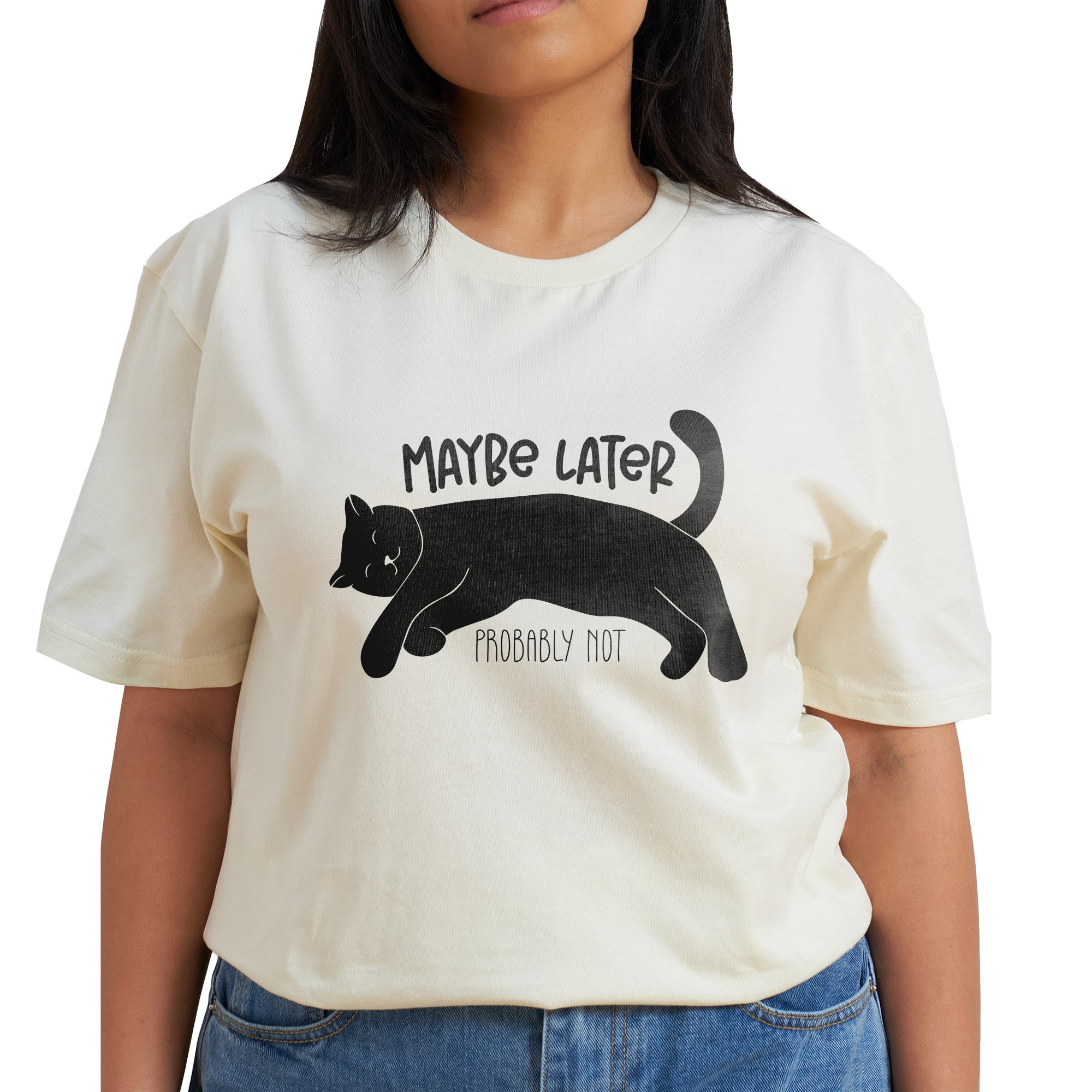 Maybe Later Cat T-Shirt