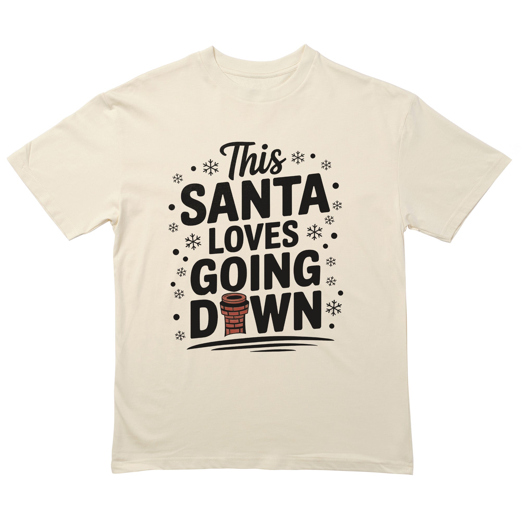 This Santa Loves Going Down T-Shirt