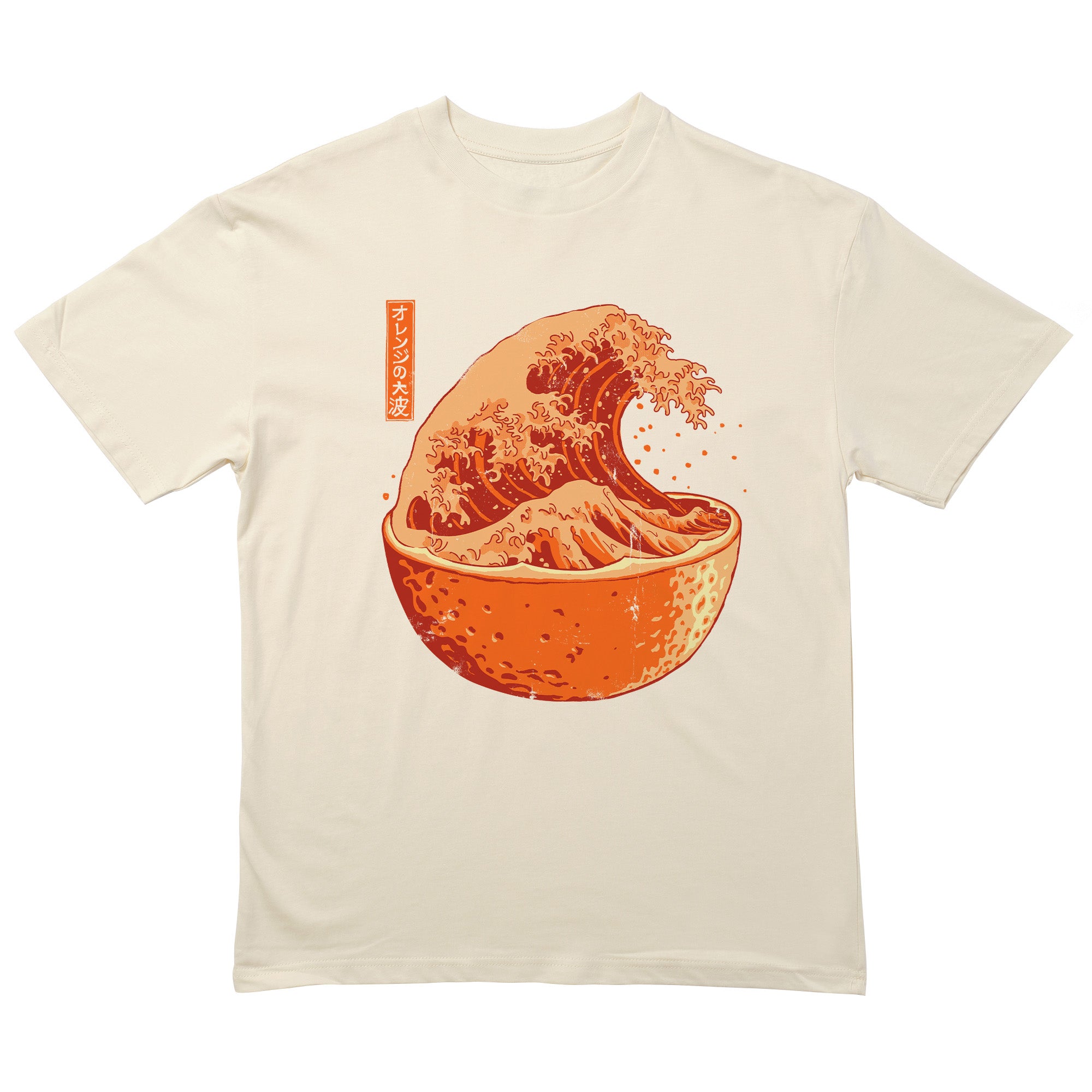 The Great Wave Of Orange Juice T-Shirt