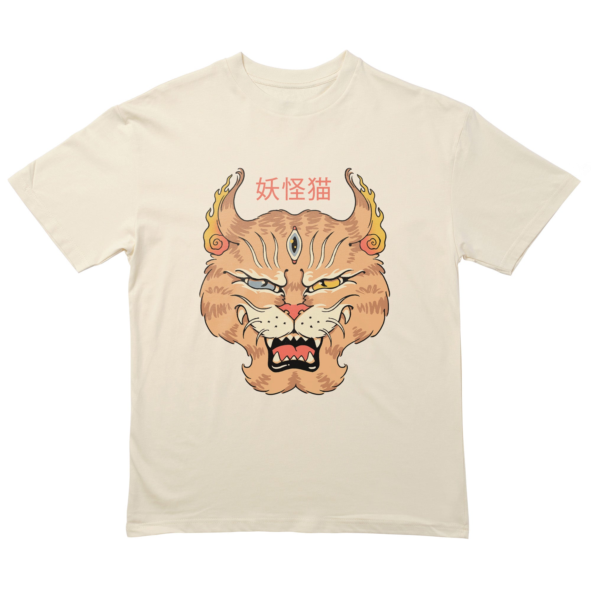 Yokai Meowster Head T-Shirt