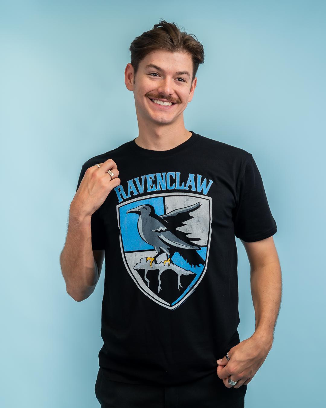 Harry Potter Ravenclaw Crest Hogwarts Witchcraft Wizardry School Officially Licensed Cotton T-Shirt
