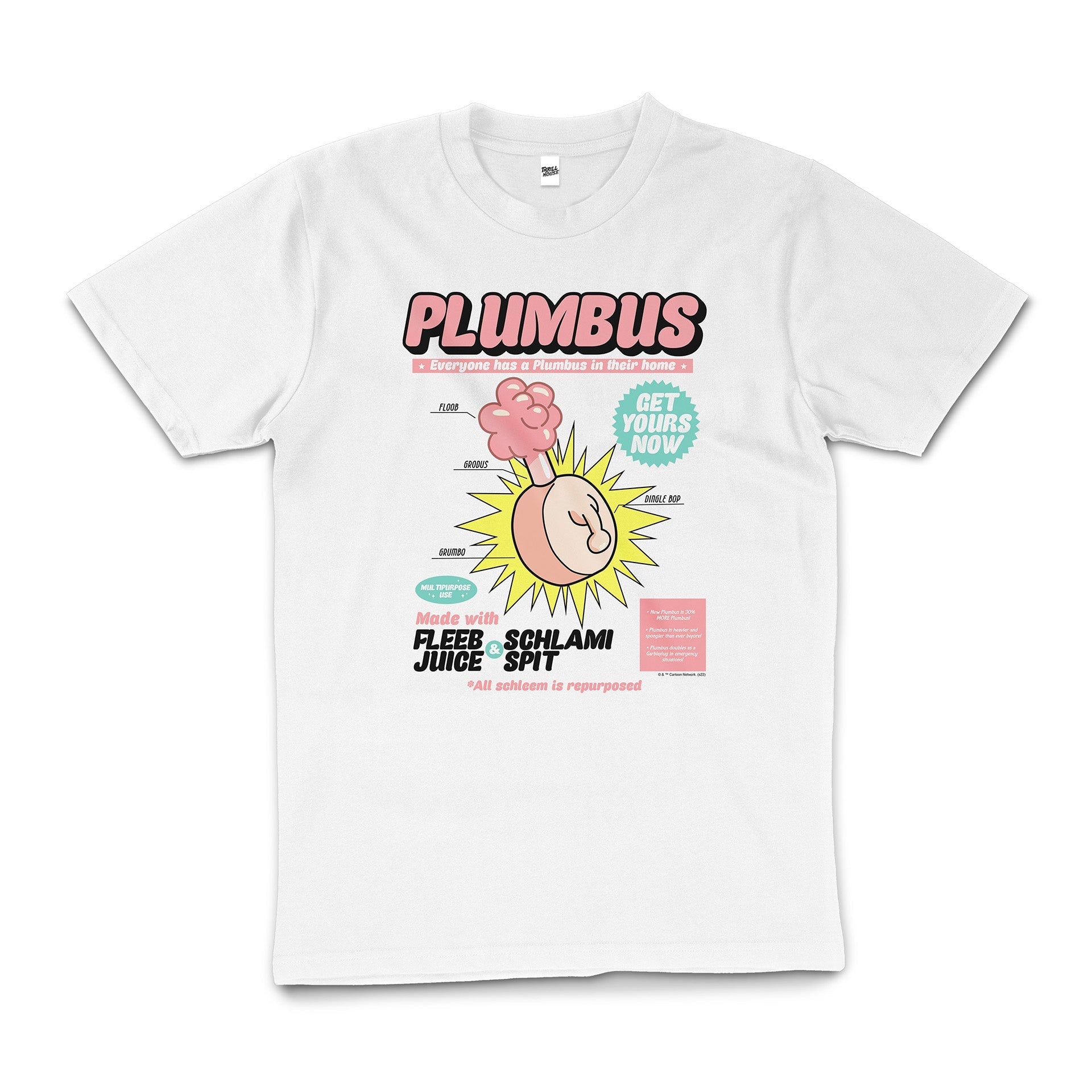 Rick And Morty Plumbus Funny Rude Cartoon Cotton T-Shirt