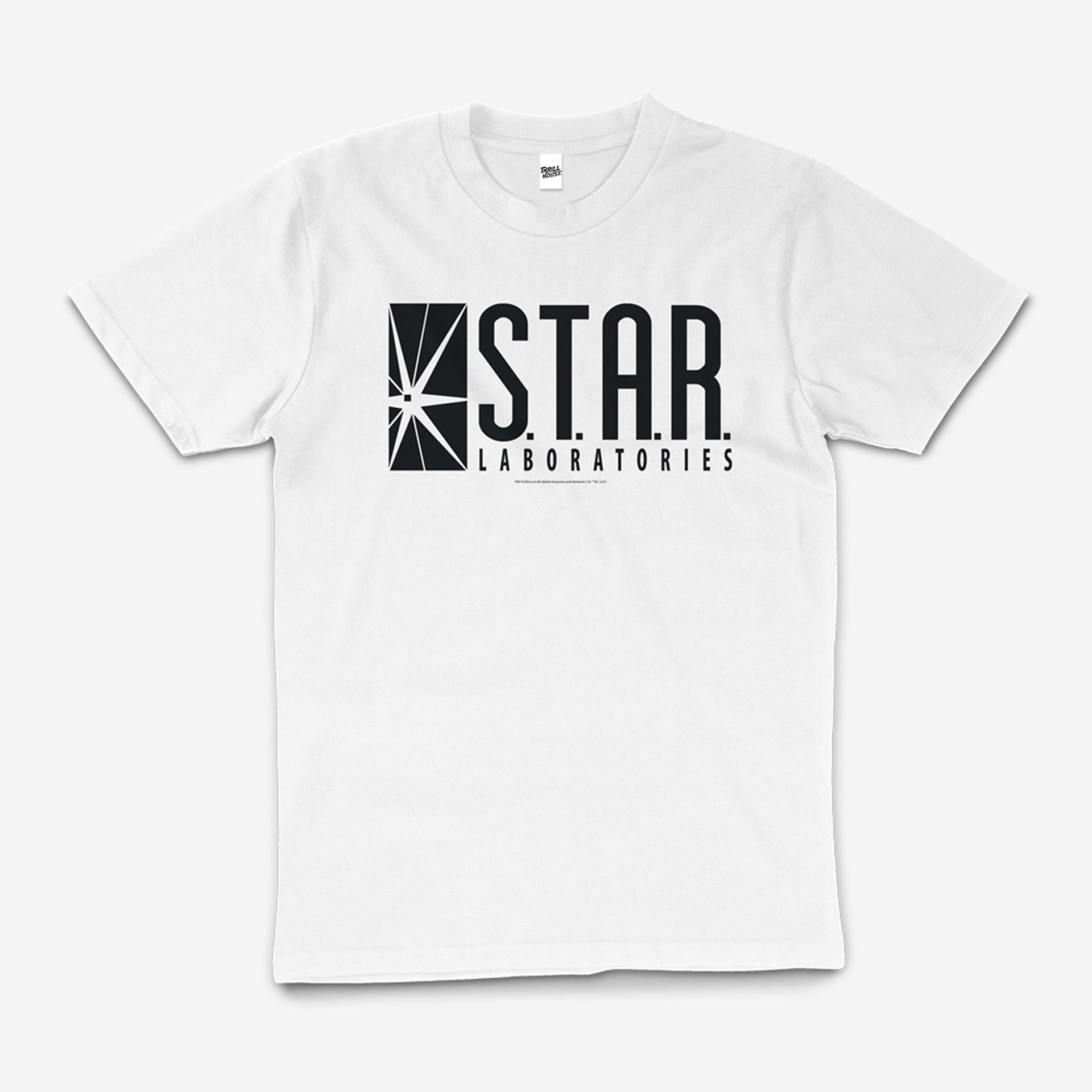 Dc Comics The Flash Star Laboratories Labs Comic Book Superhero Movie Cotton Officially Licensed T-Shirt