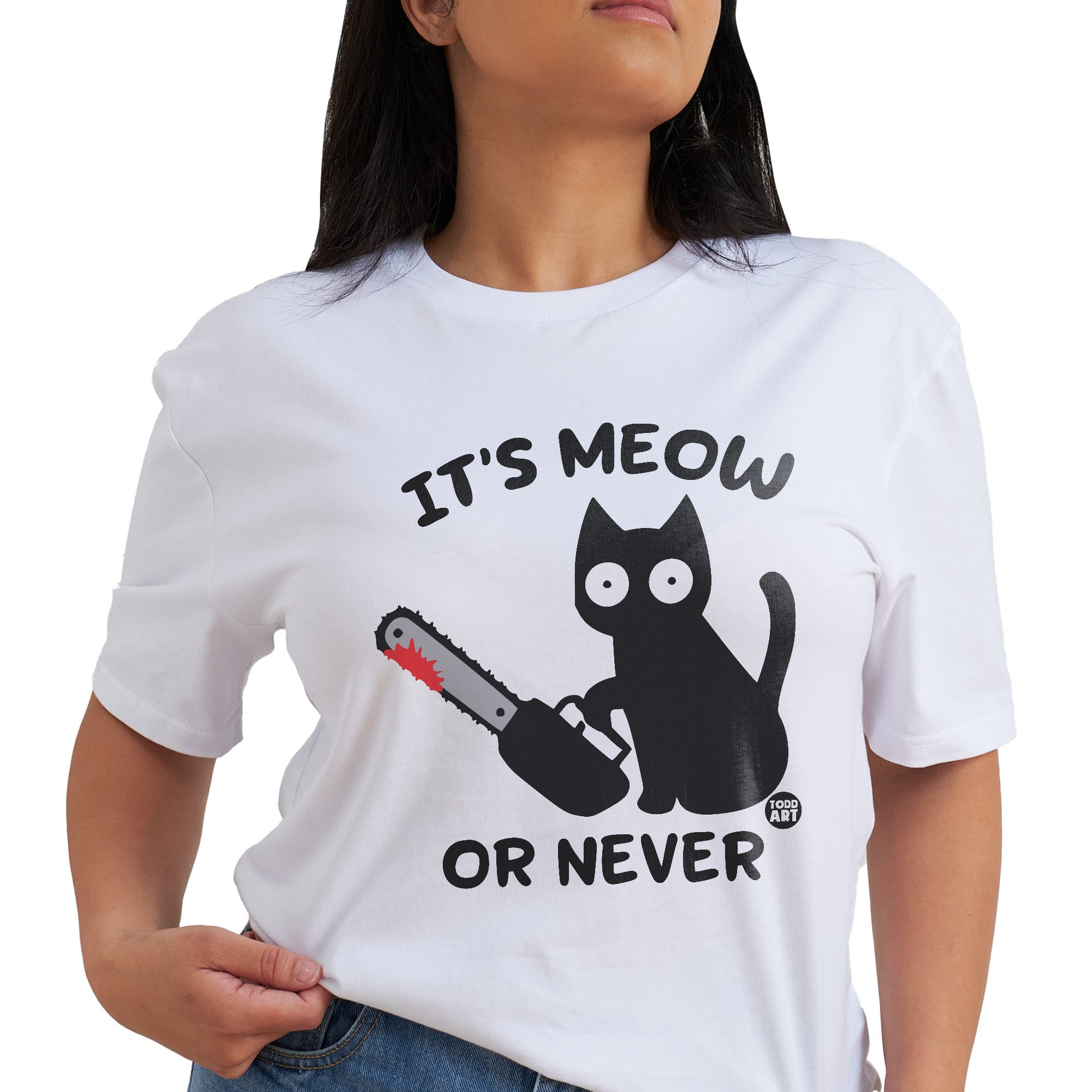 Meow Never T-Shirt