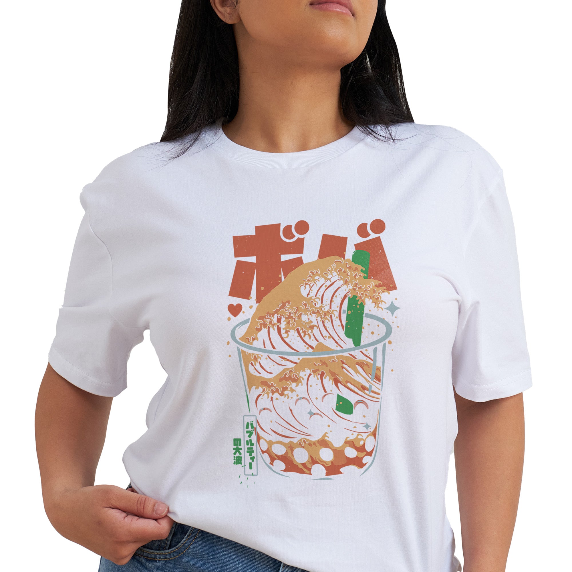 Great Wave of Bubble Tea 3 T-Shirt