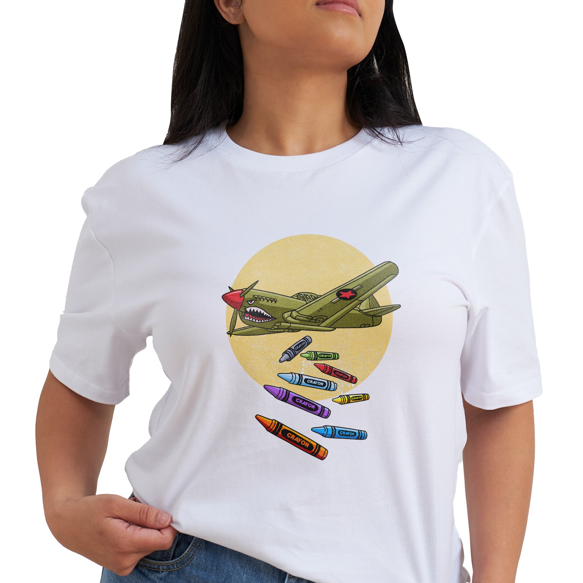 Crayon Not Bomb T-Shirt