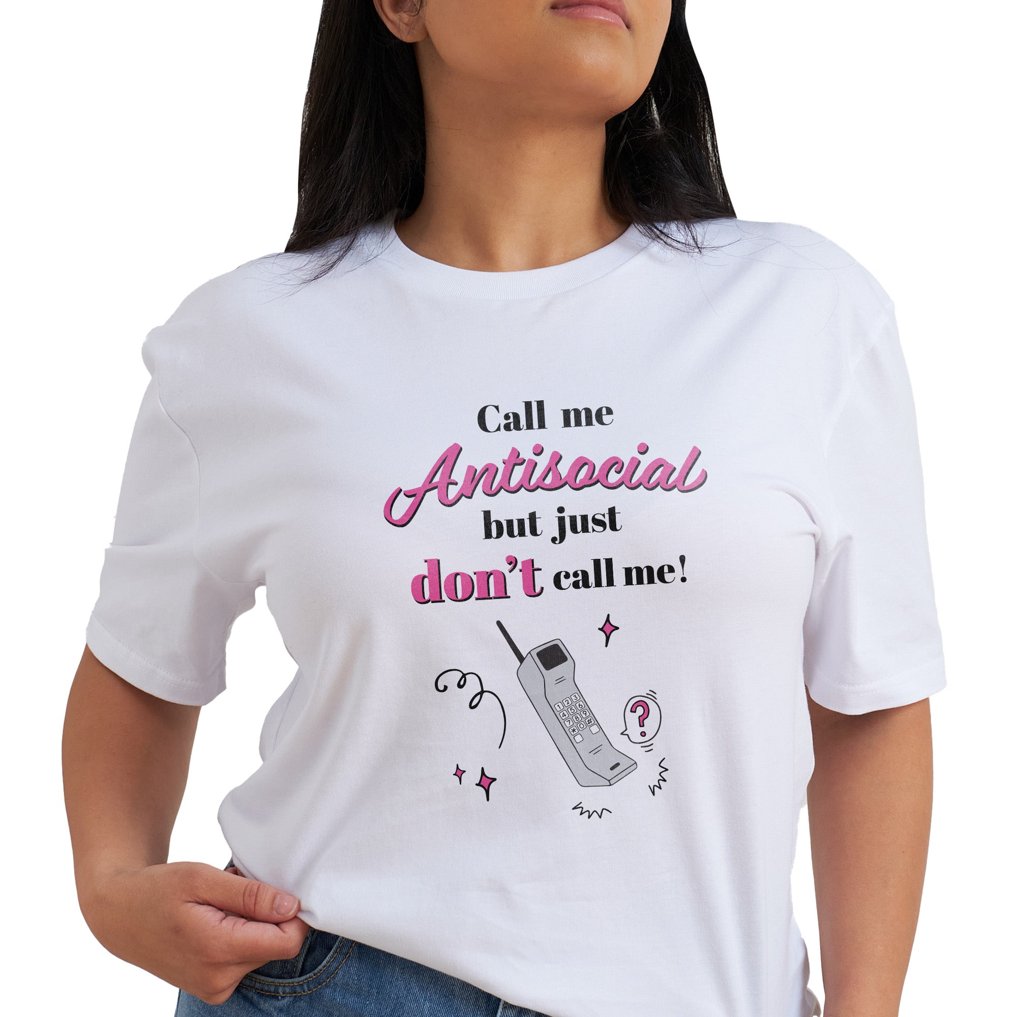 Call Me Antisocial T-Shirt