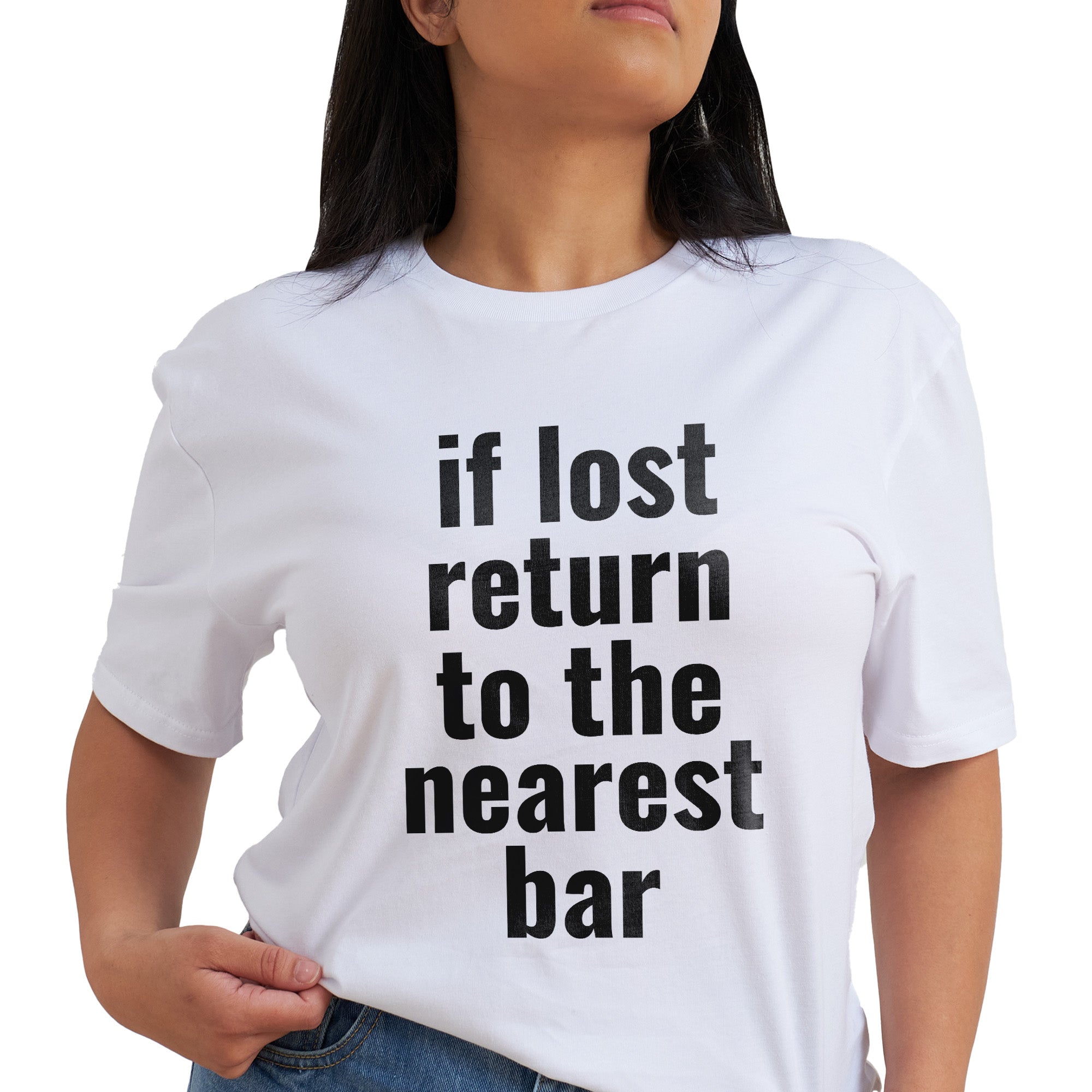 If Lost Return To The Nearest bar T-Shirt