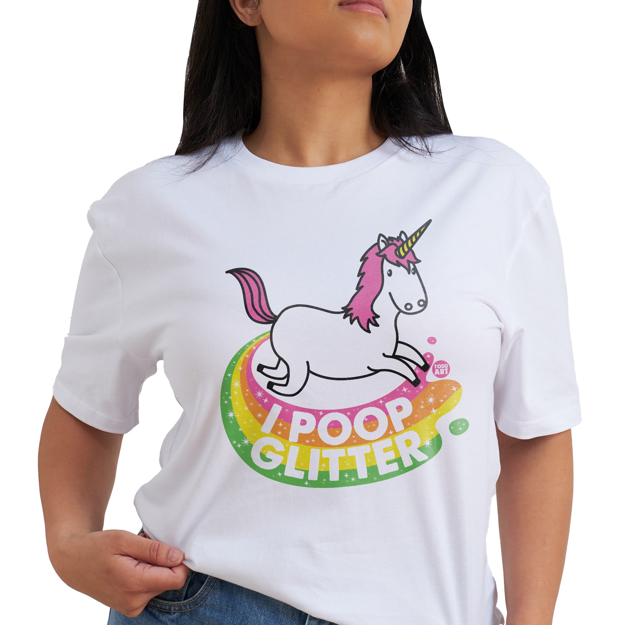 I Poop Glitter T-Shirt
