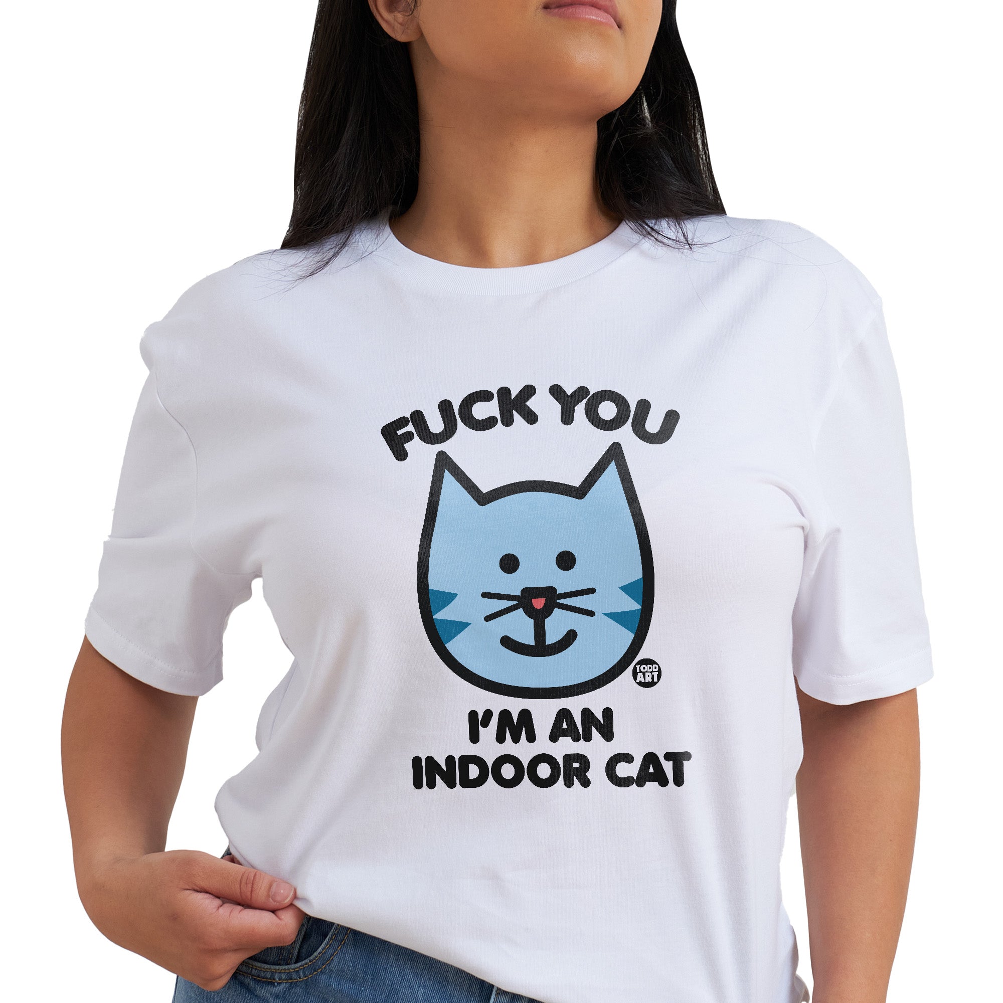 Fuck You Indoor Cat T-Shirt