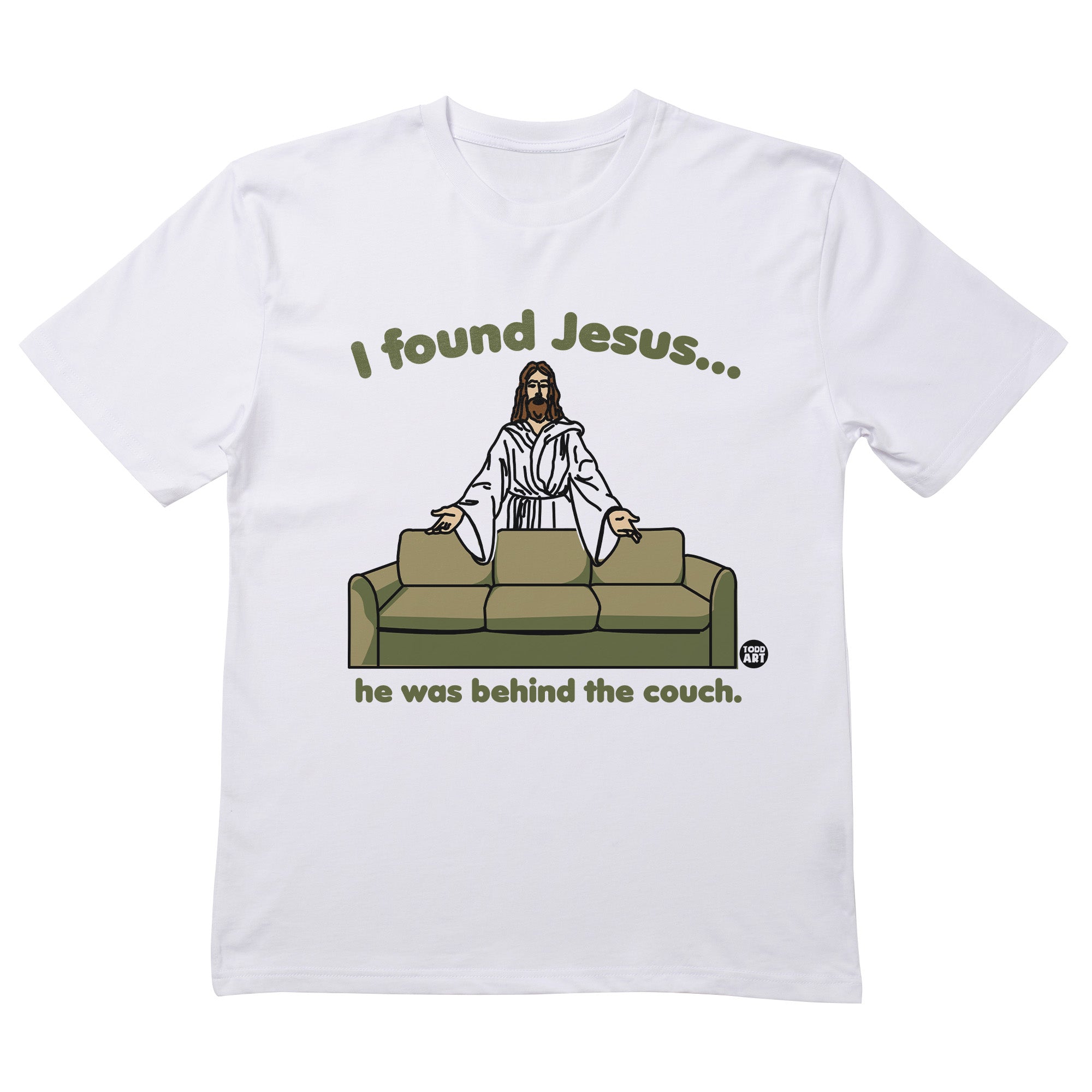 Jesus Couch T-Shirt