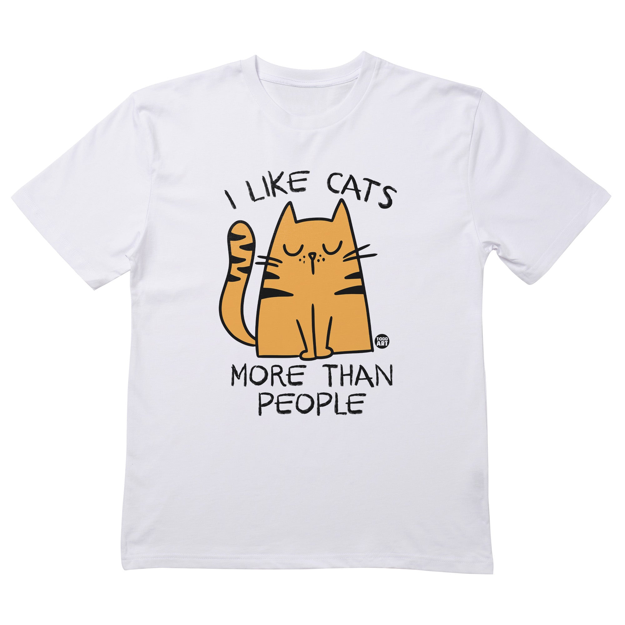 Like Cats More T-Shirt