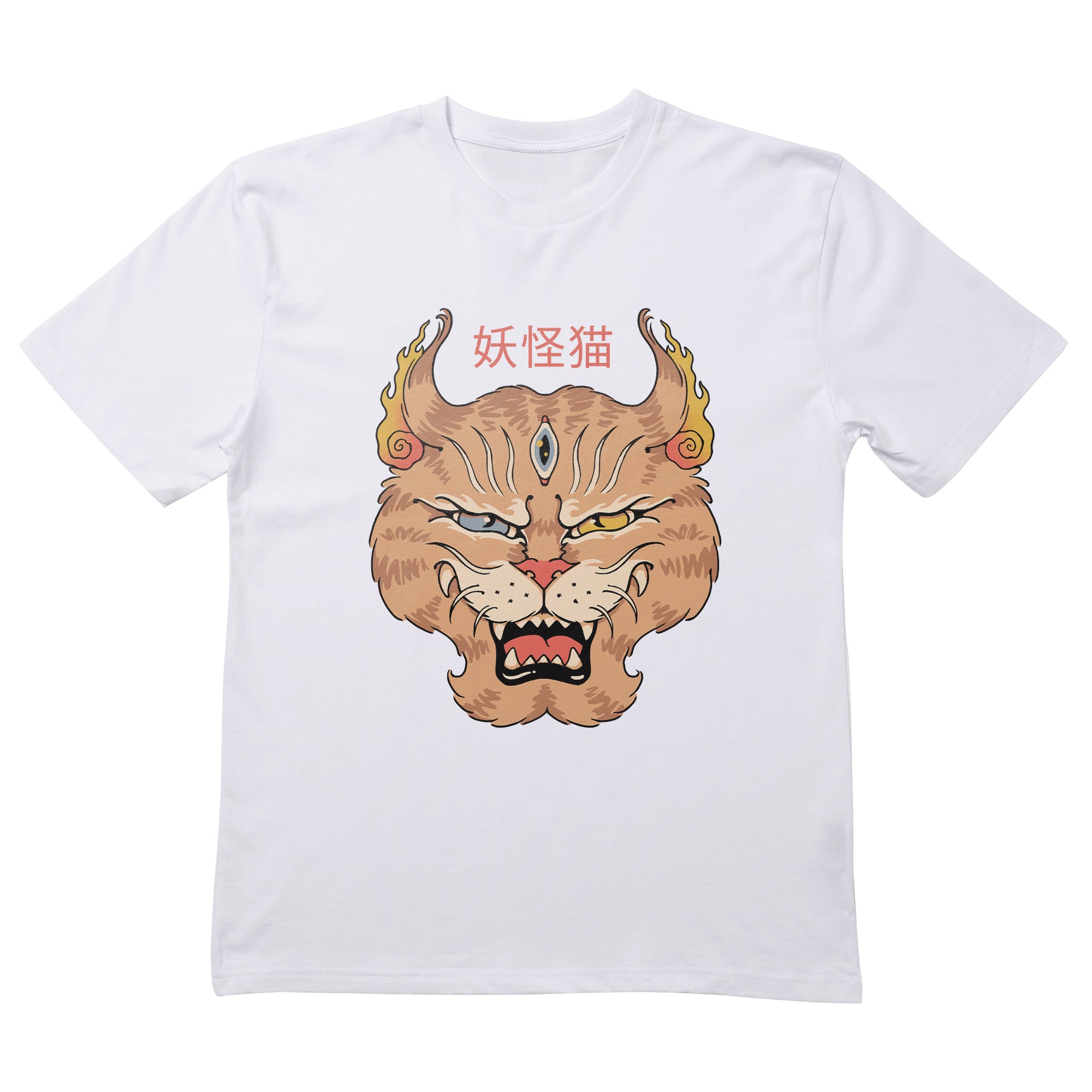 Yokai Meowster Head T-Shirt