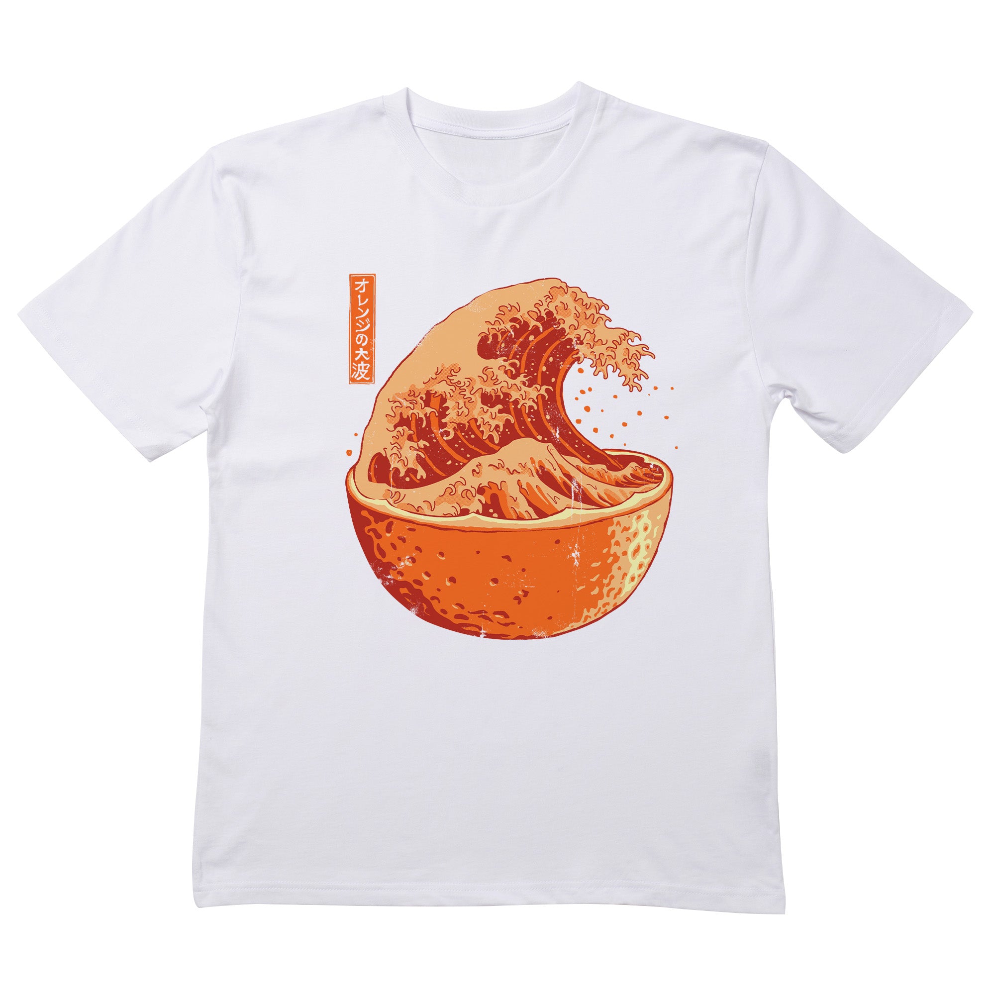 The Great Wave Of Orange Juice T-Shirt