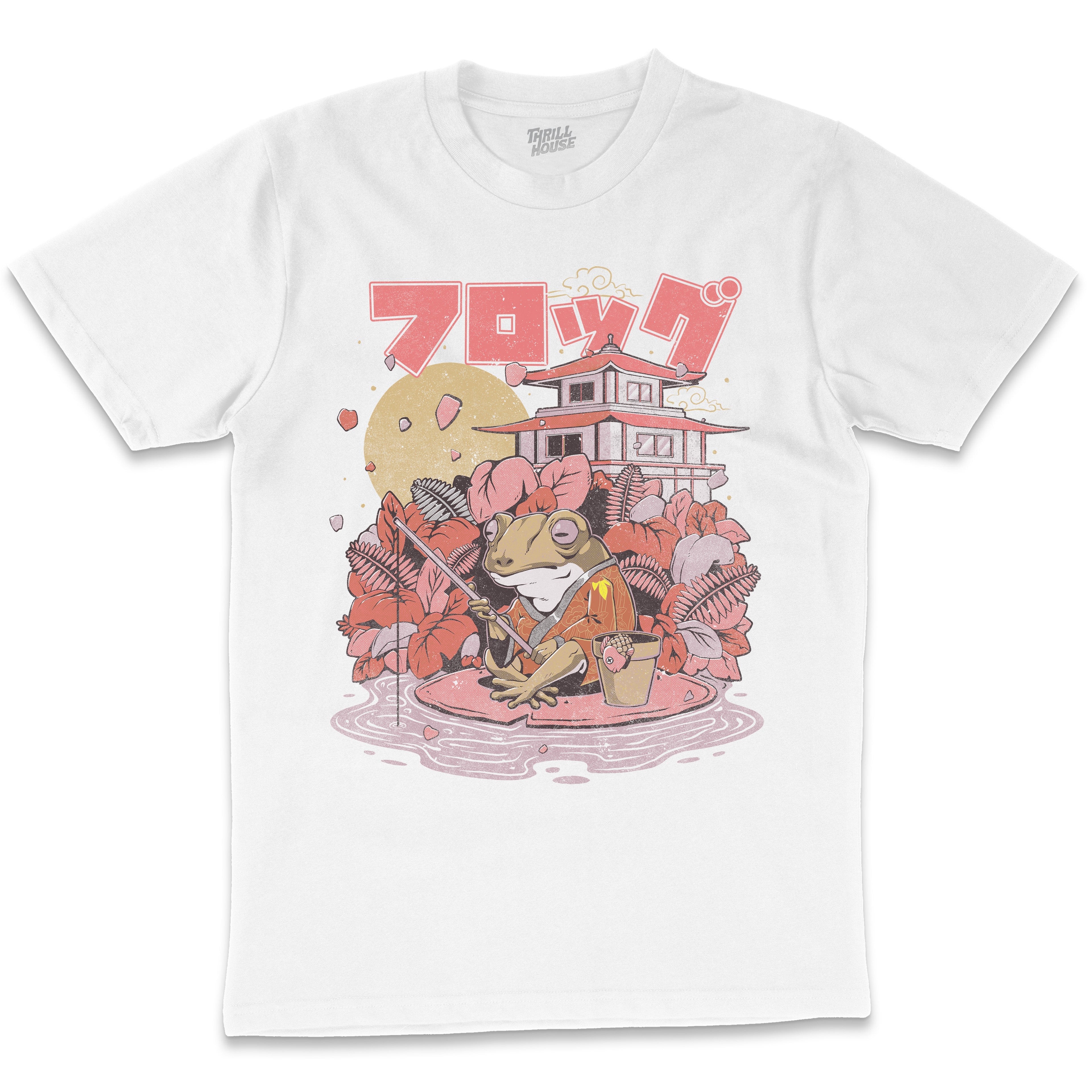 Frog The Fisher T-Shirt Australia Online White