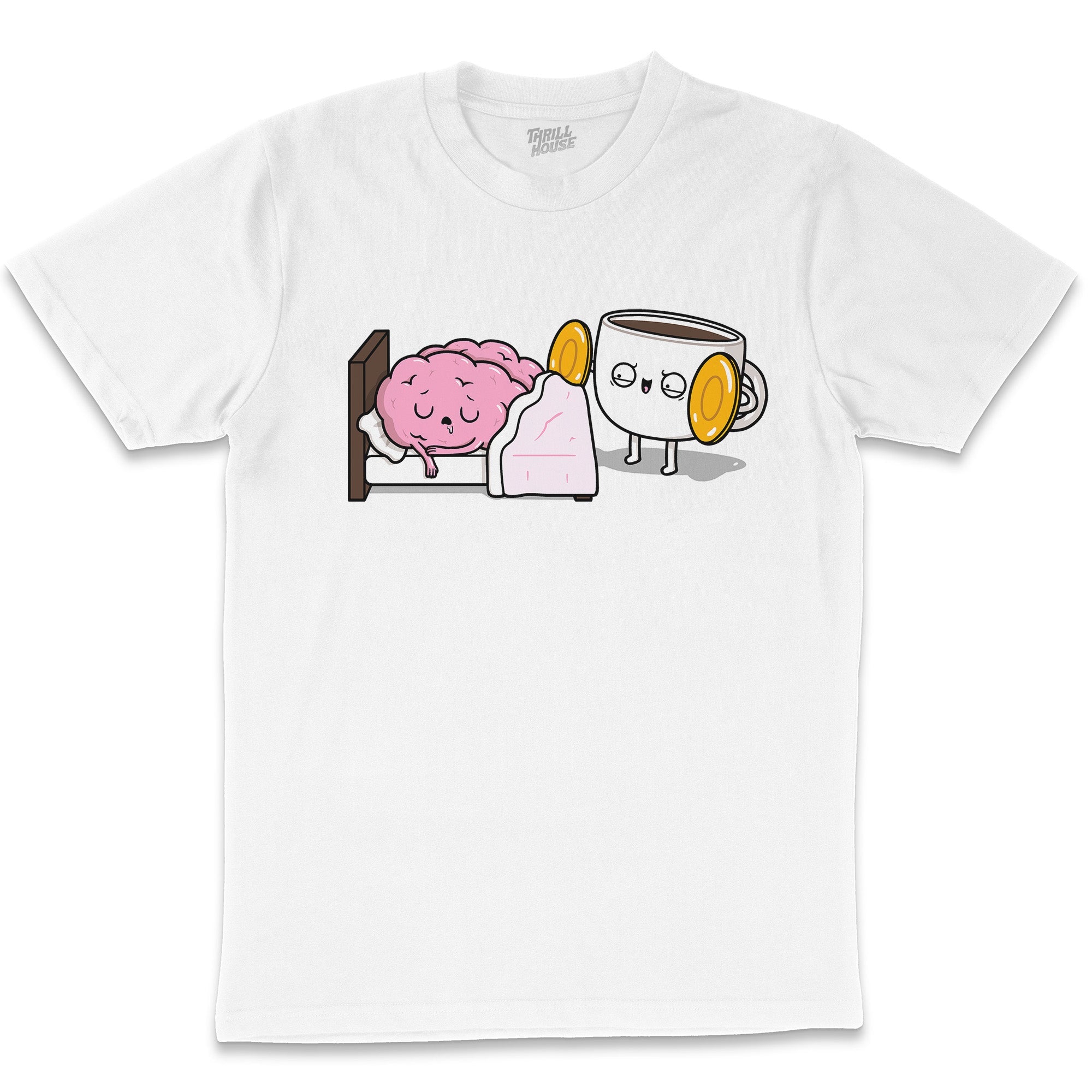 Cymbal Wake Up T-Shirt Australia Online White