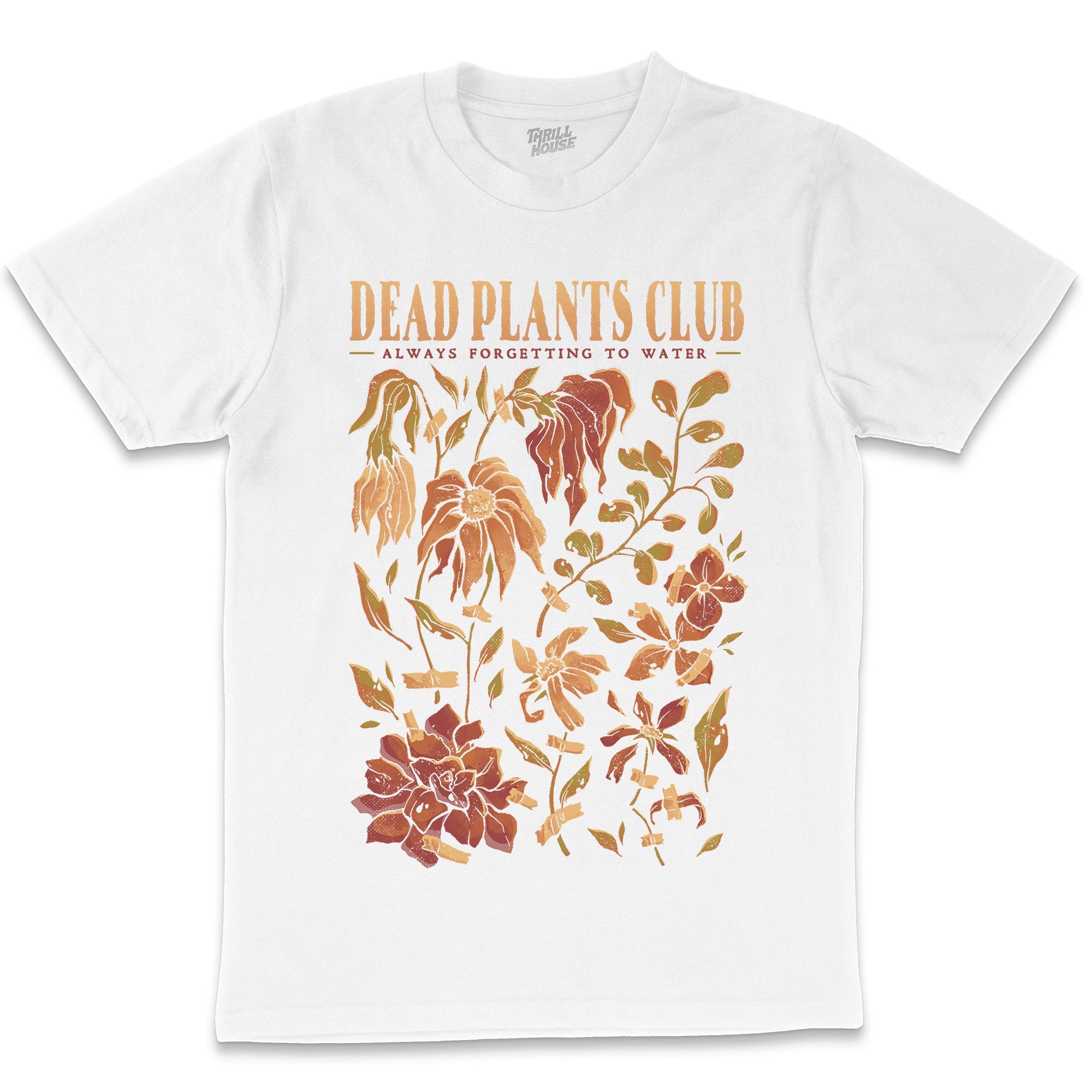 Dead Plants Club T-Shirt Australia Online White