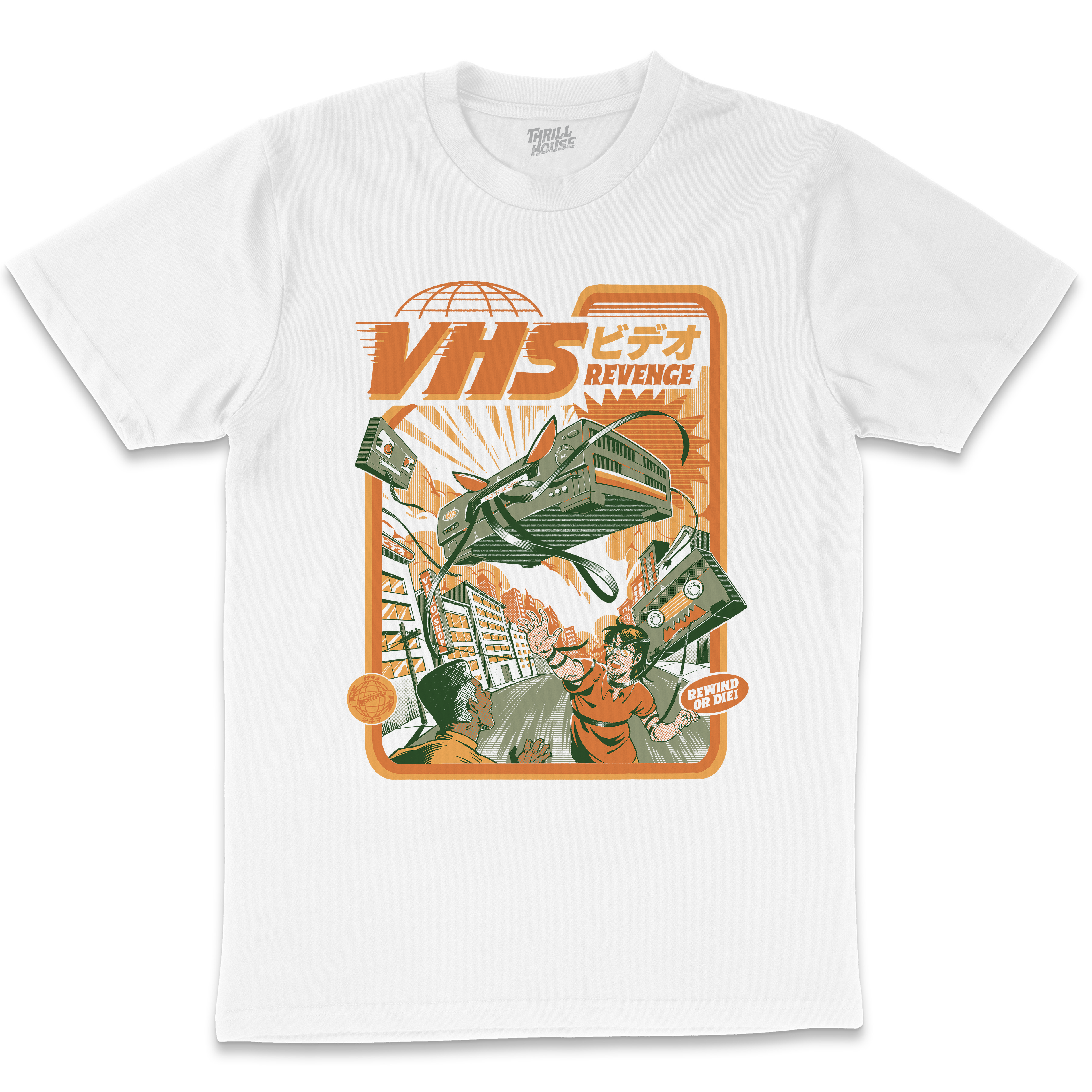 VHS Revenge T-Shirt Australia Online White
