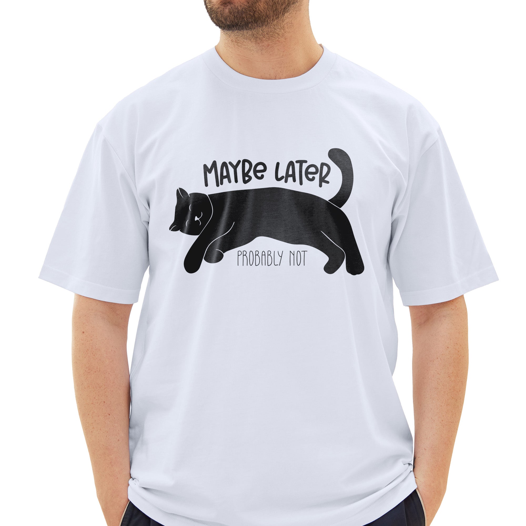 Maybe Later Cat T-Shirt