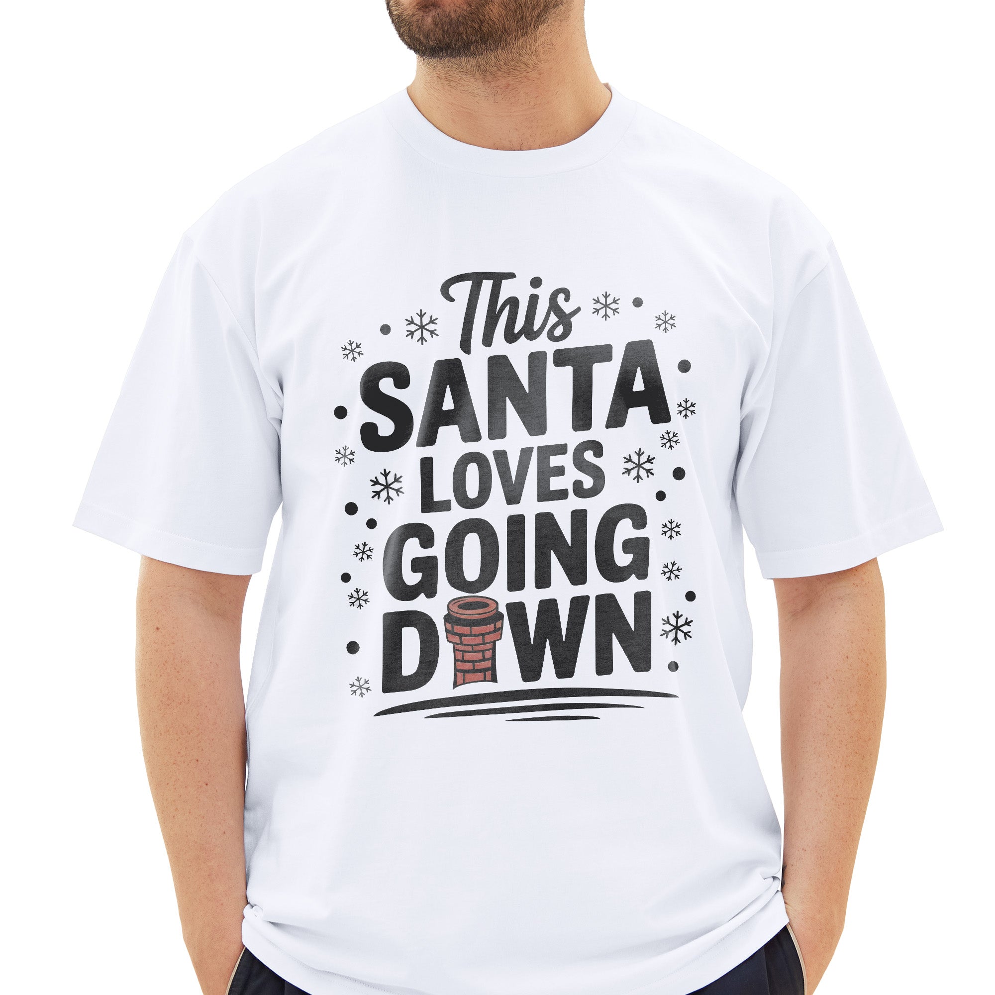This Santa Loves Going Down T-Shirt