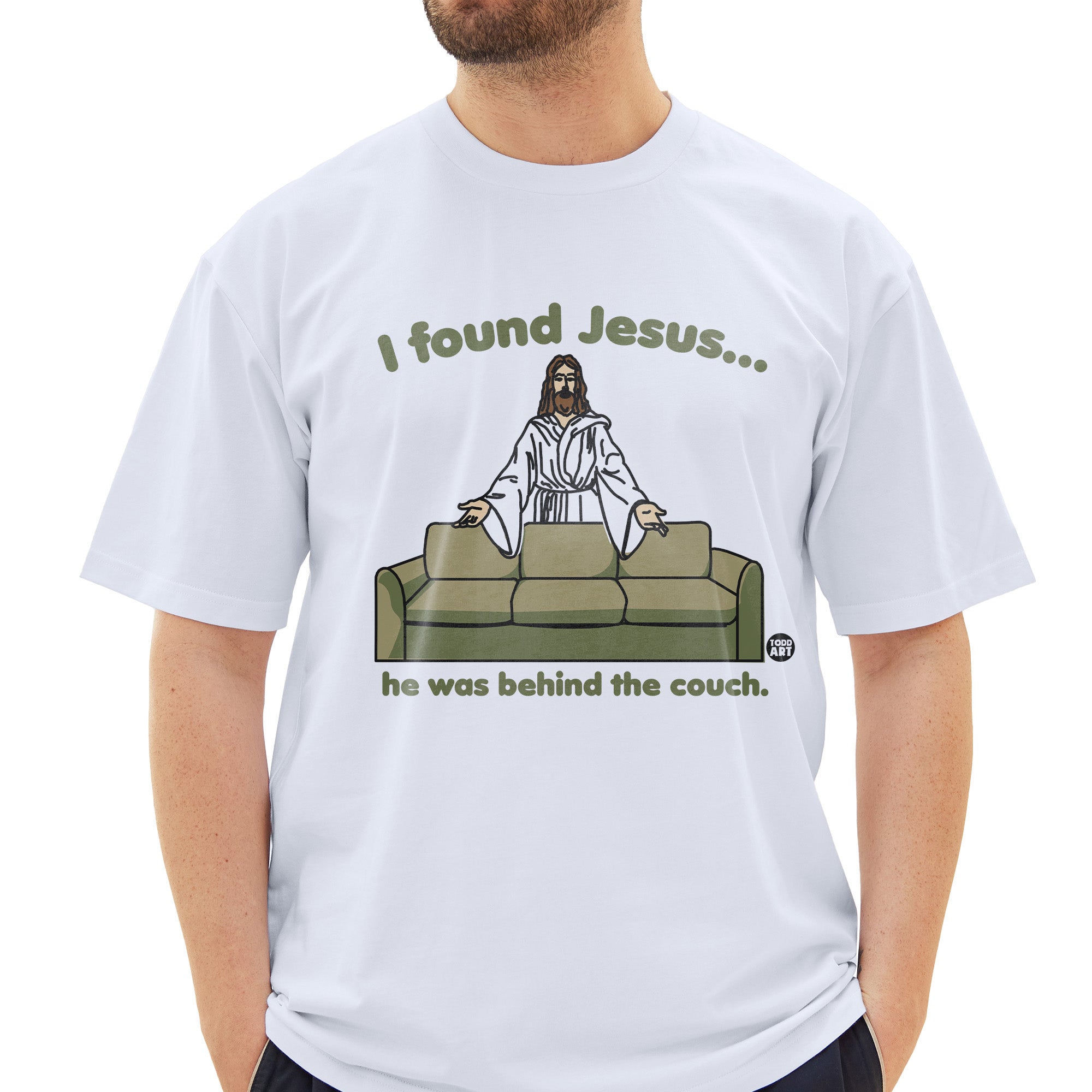 Jesus Couch T-Shirt