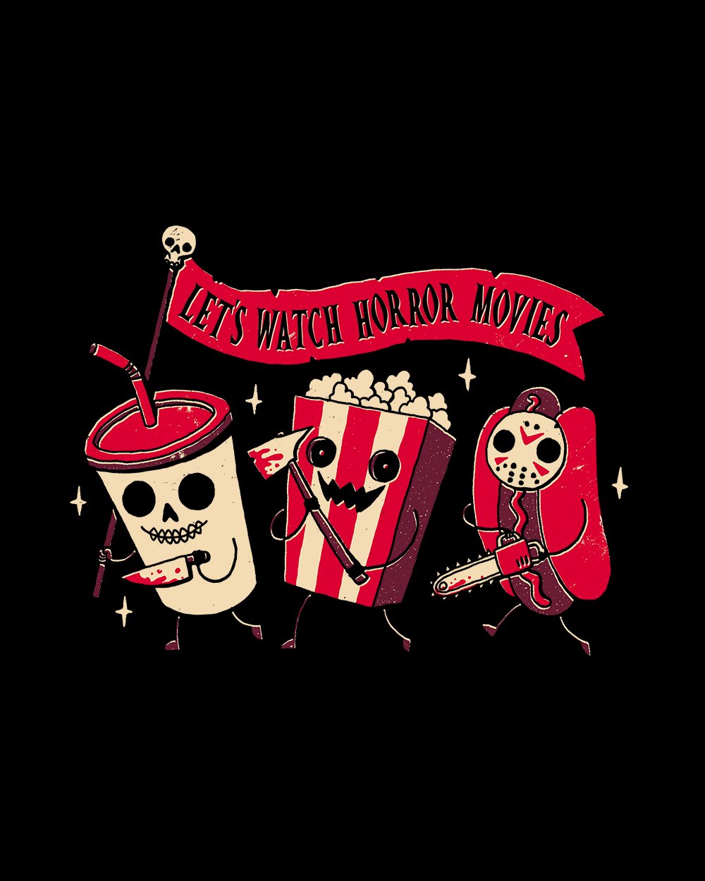 Midnight Movie T-Shirt Australia Online #colour_black