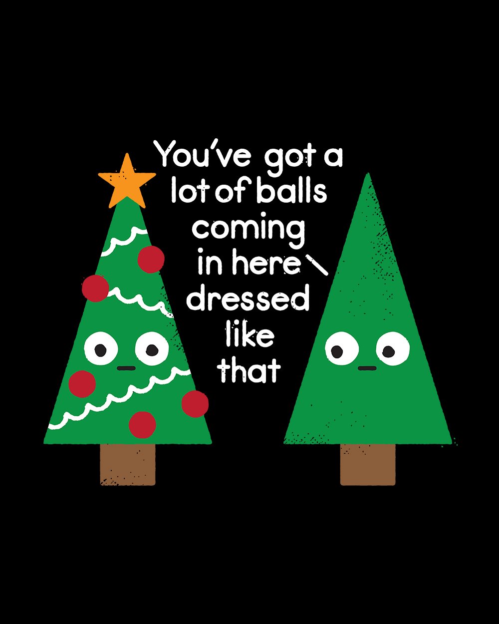 Spruced Up T-Shirt Australia Online #colour_black