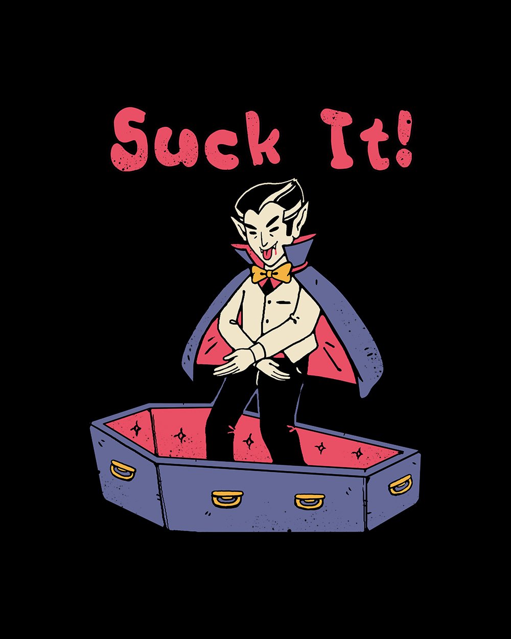 Suck It T-Shirt Australia Online #colour_black
